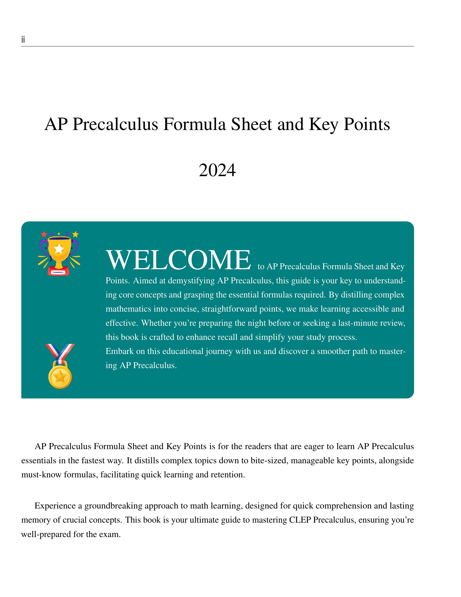 ViewMath book welcome and introduction page