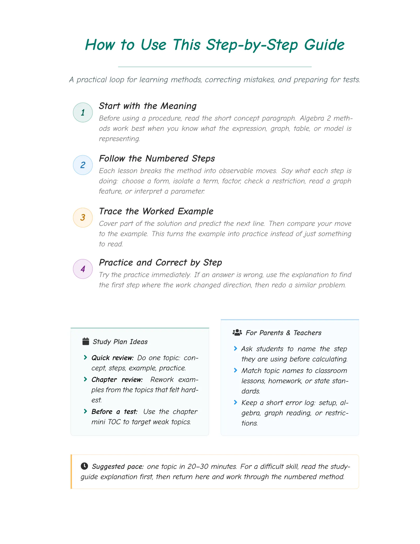 ViewMath book how-to-use page
