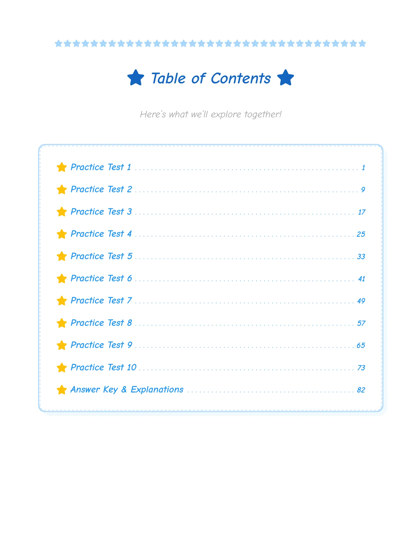 ViewMath book table of contents page