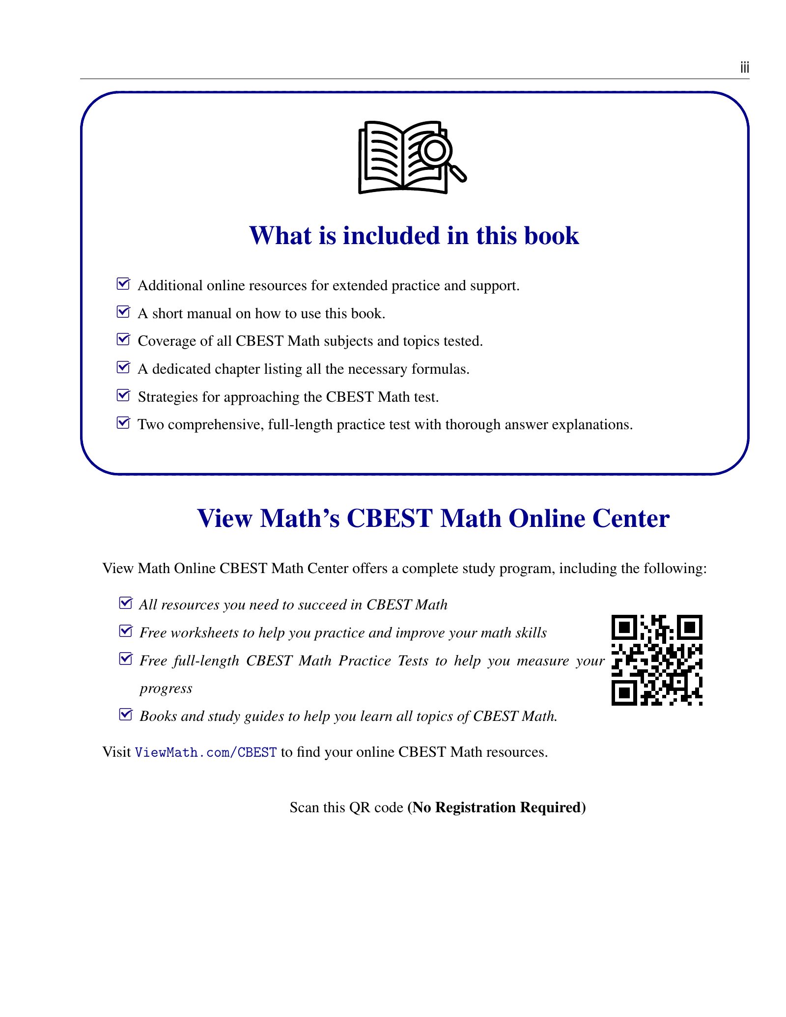 ViewMath book how-to-use page