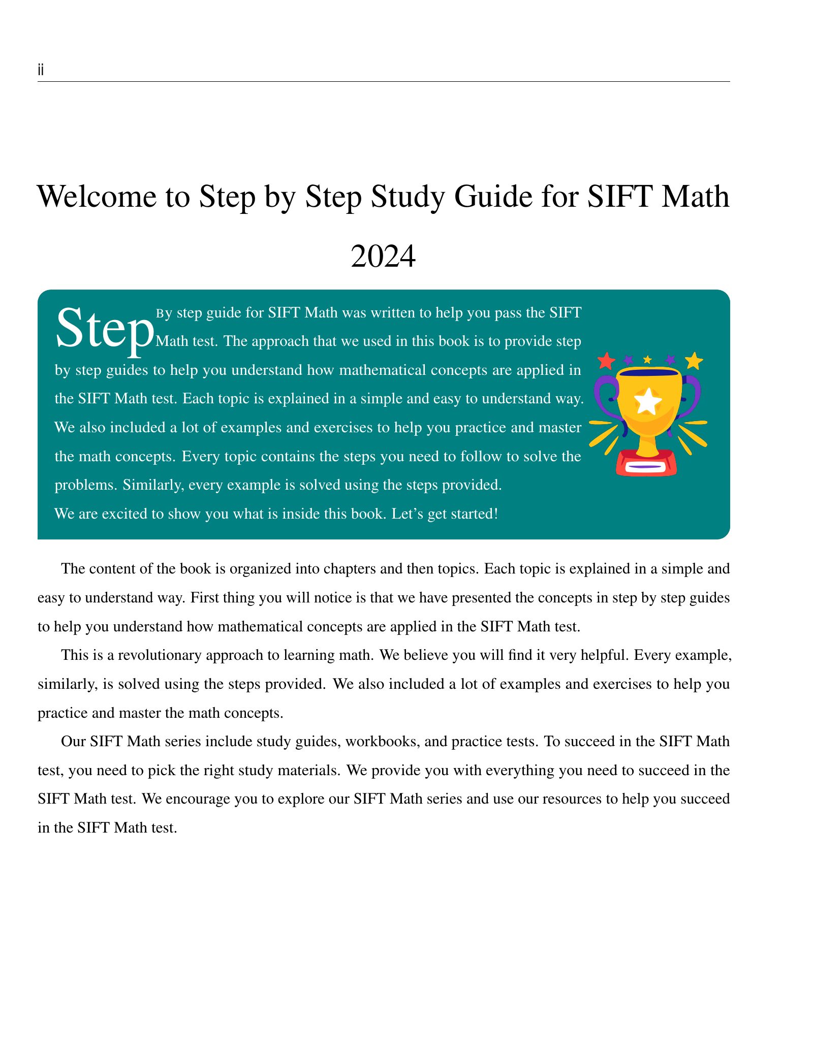 ViewMath book welcome and introduction page