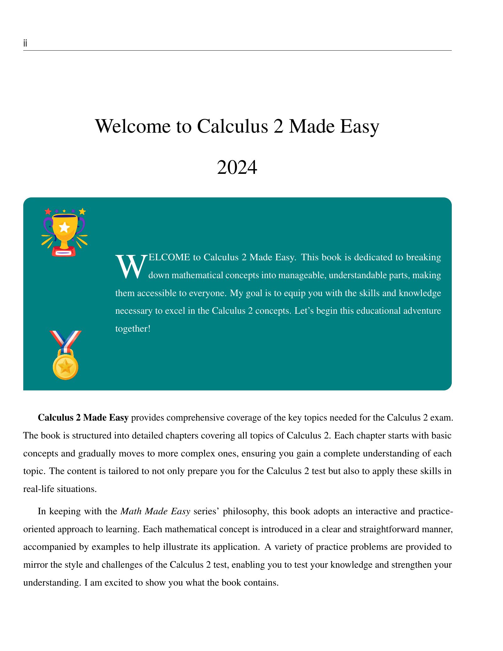 ViewMath book welcome and introduction page