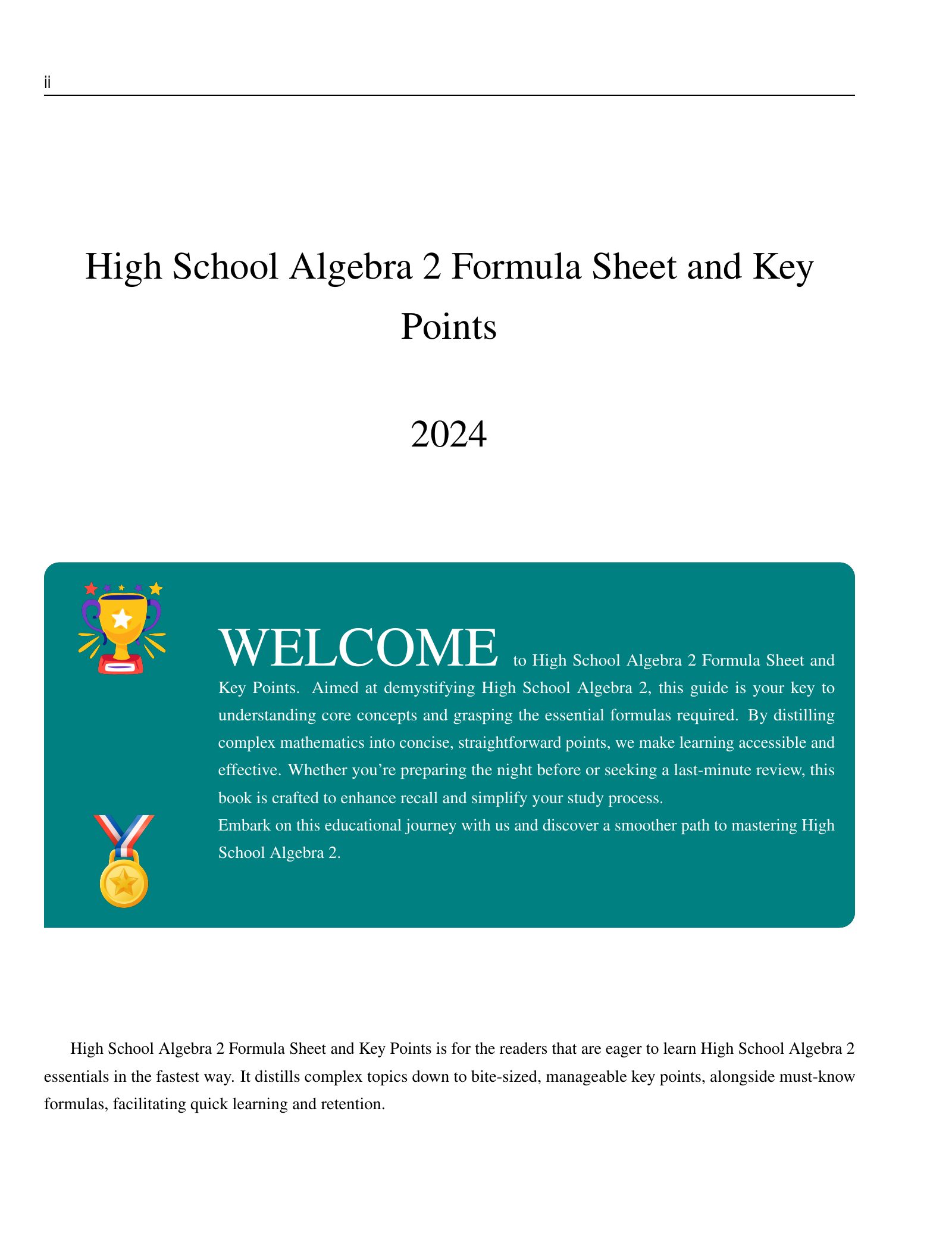 ViewMath book welcome and introduction page