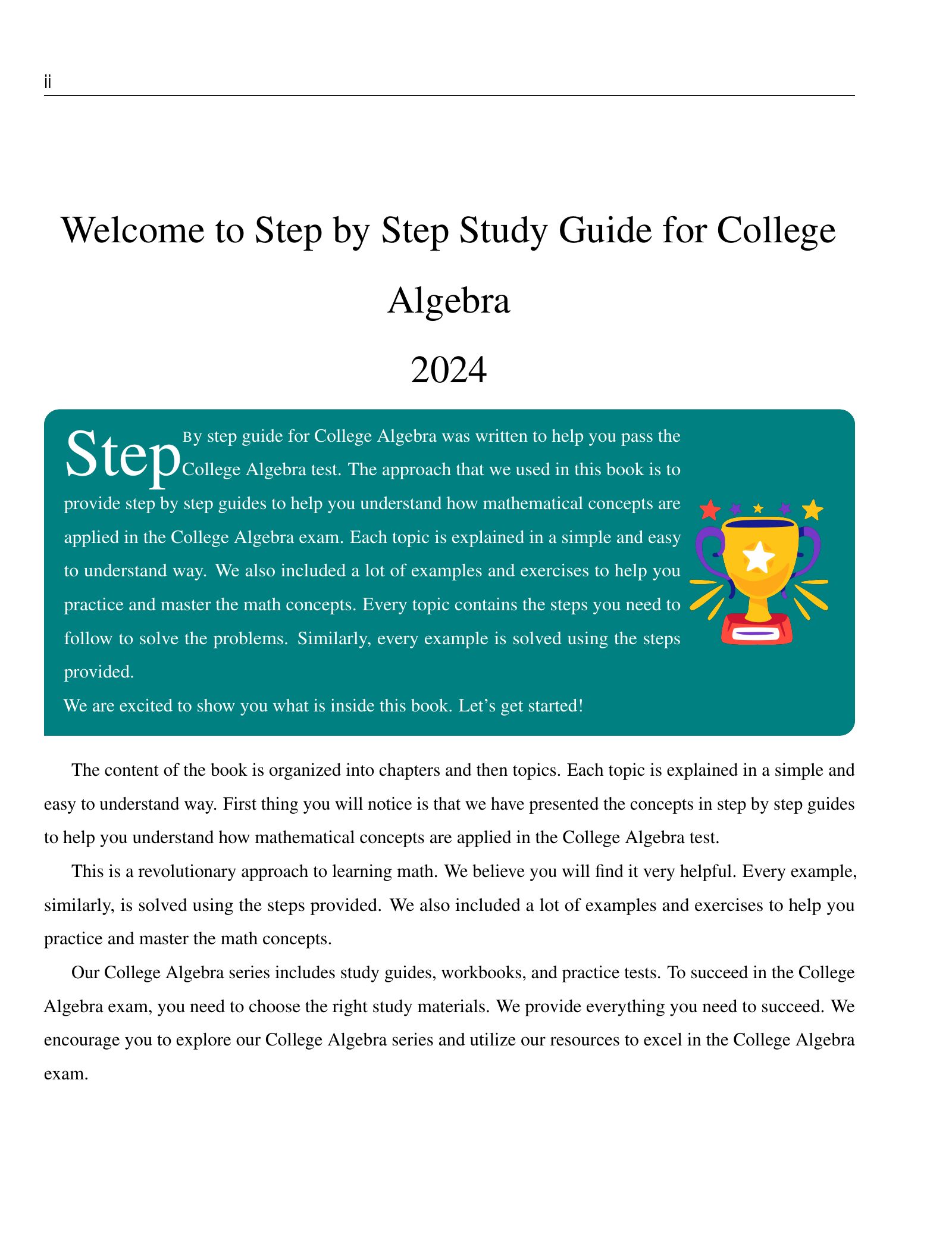 ViewMath book welcome and introduction page
