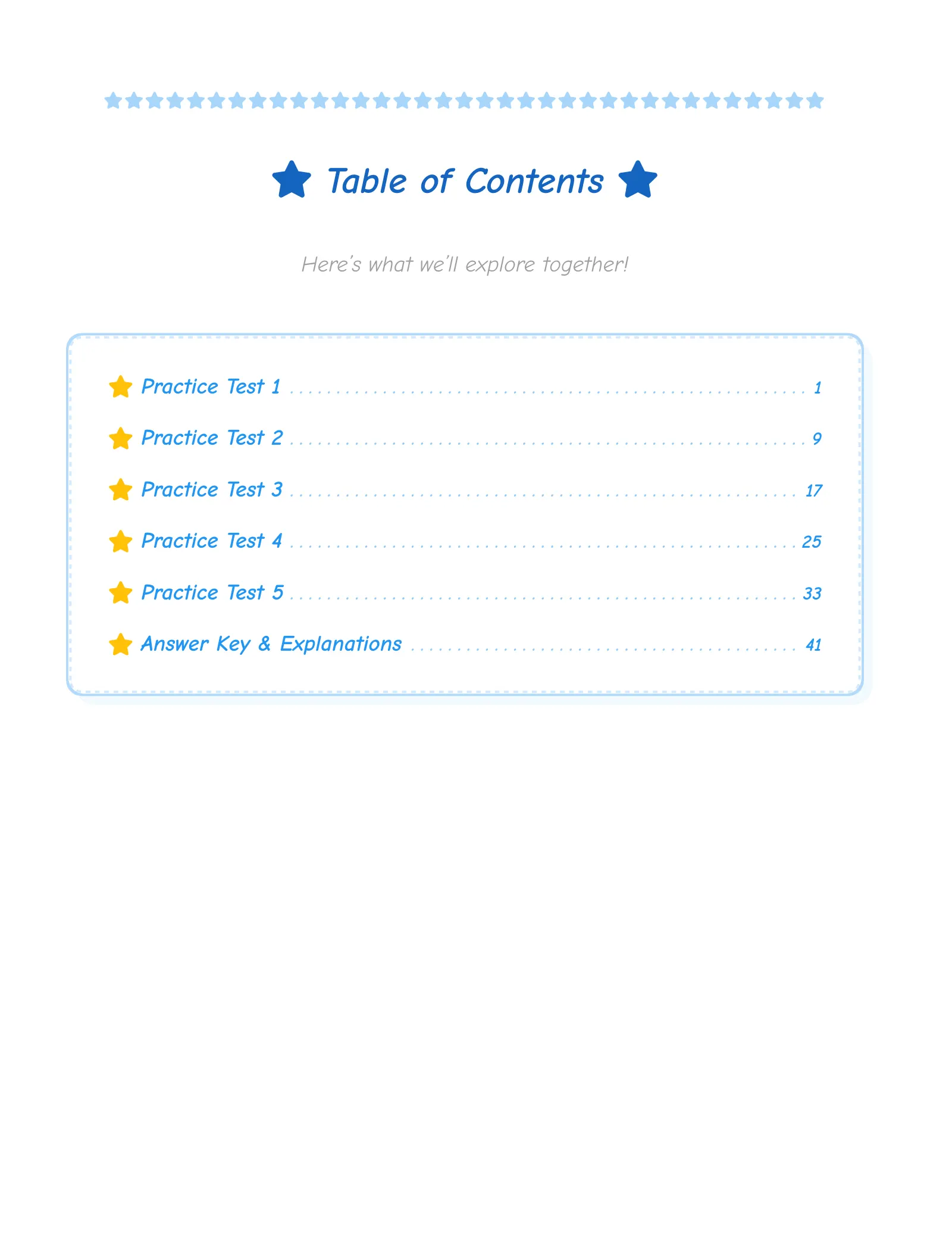 ViewMath book table of contents page