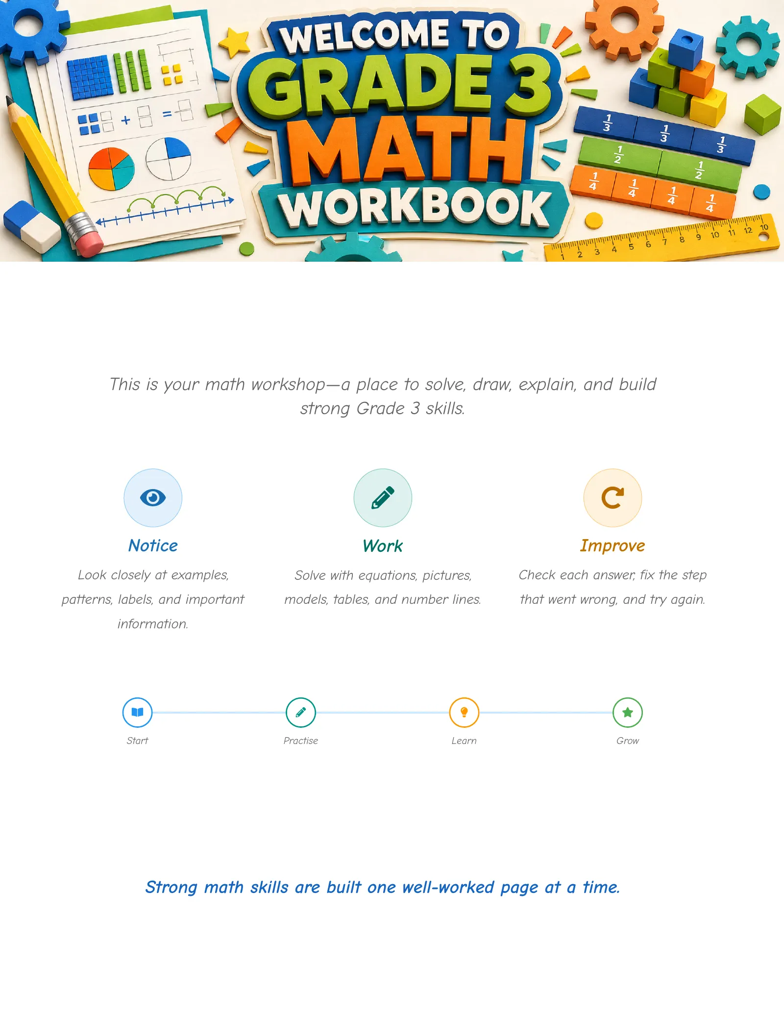 ViewMath book welcome and introduction page