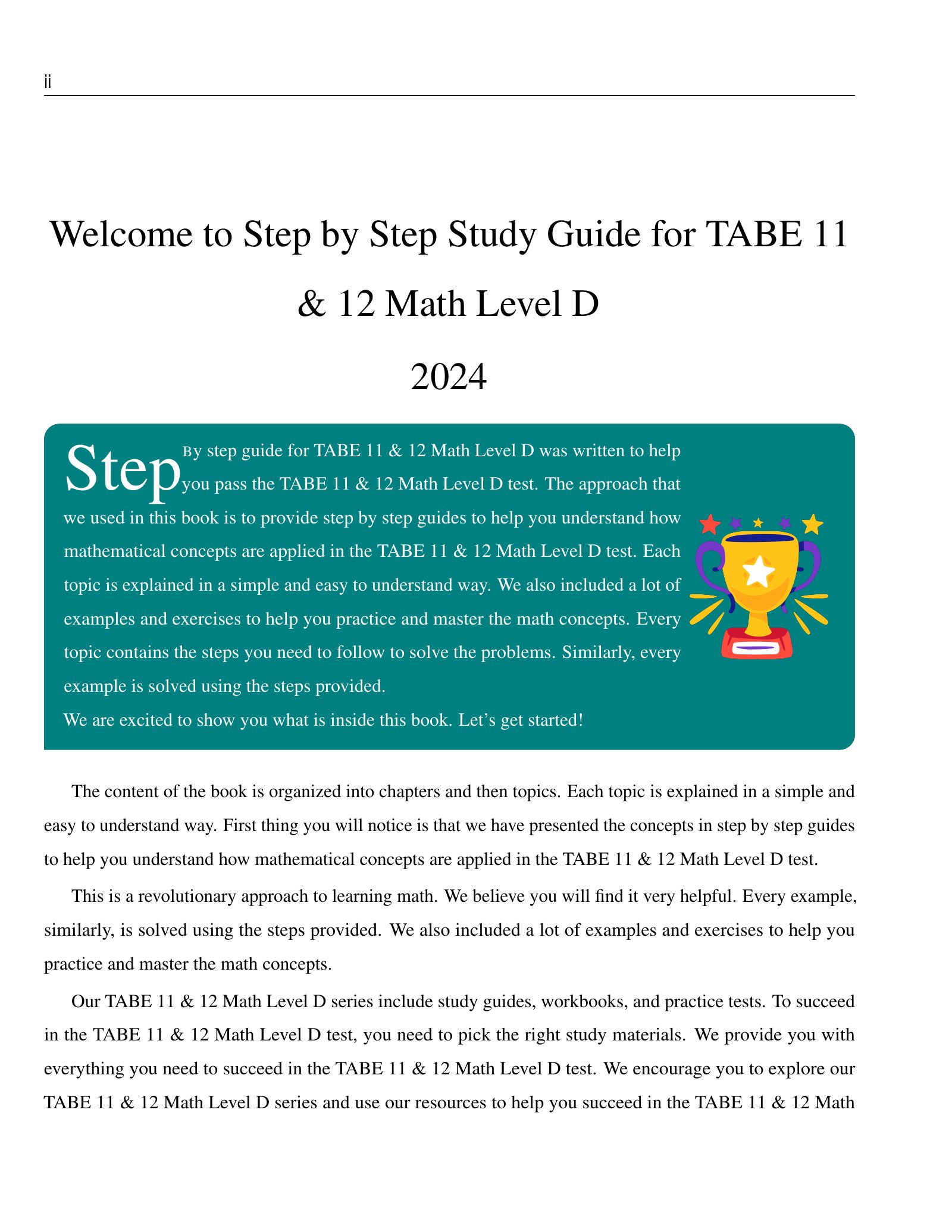 ViewMath book welcome and introduction page