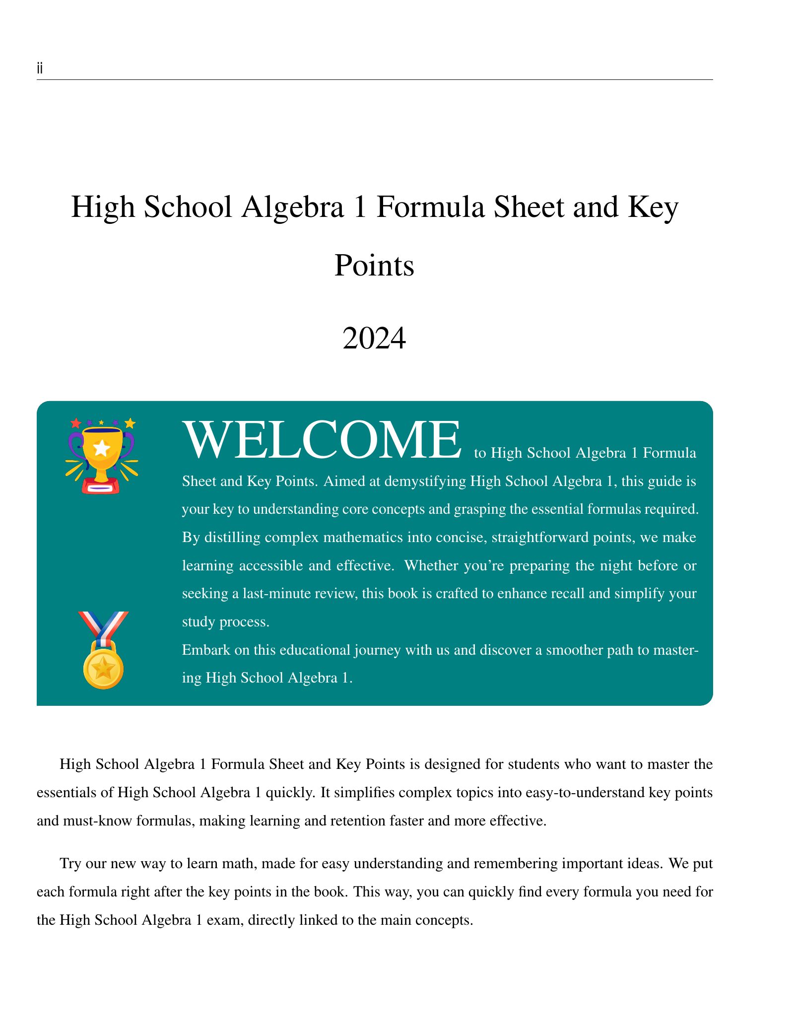 ViewMath book welcome and introduction page