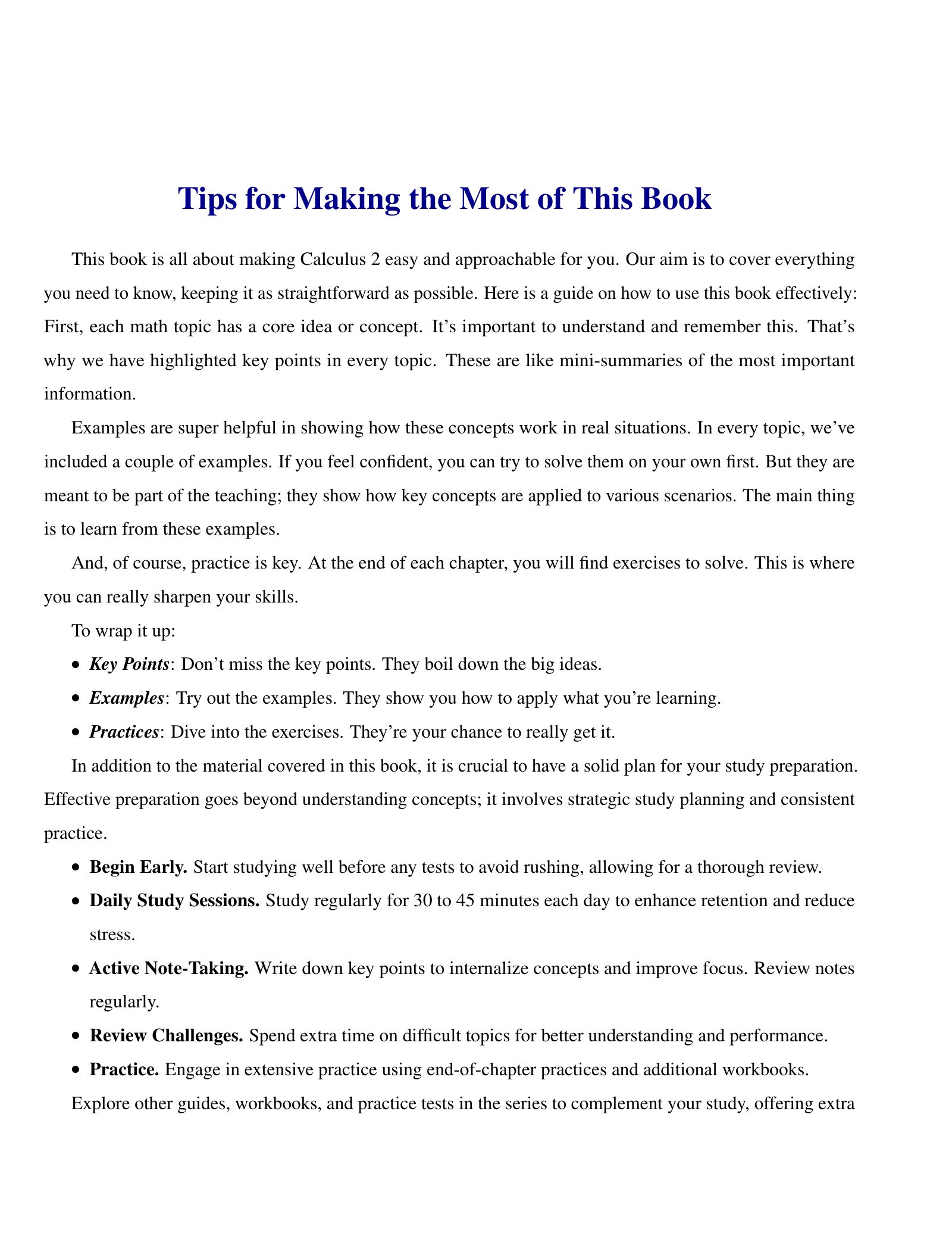 ViewMath book how-to-use page