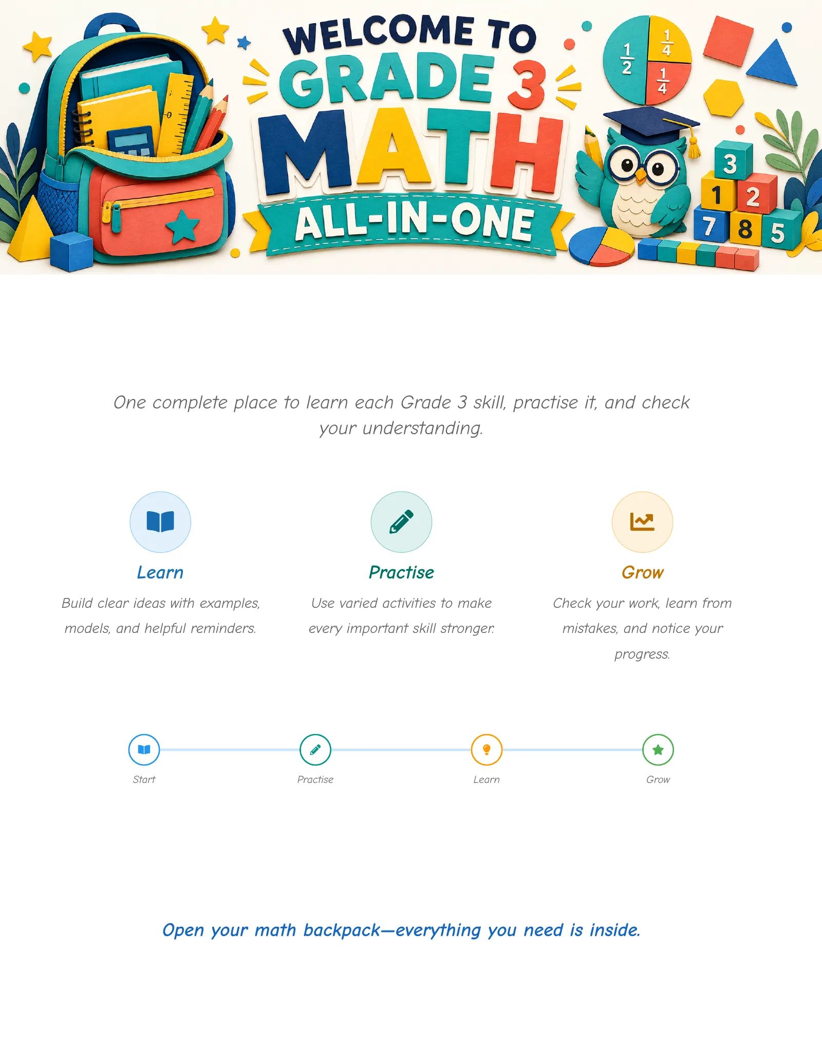 ViewMath book welcome and introduction page