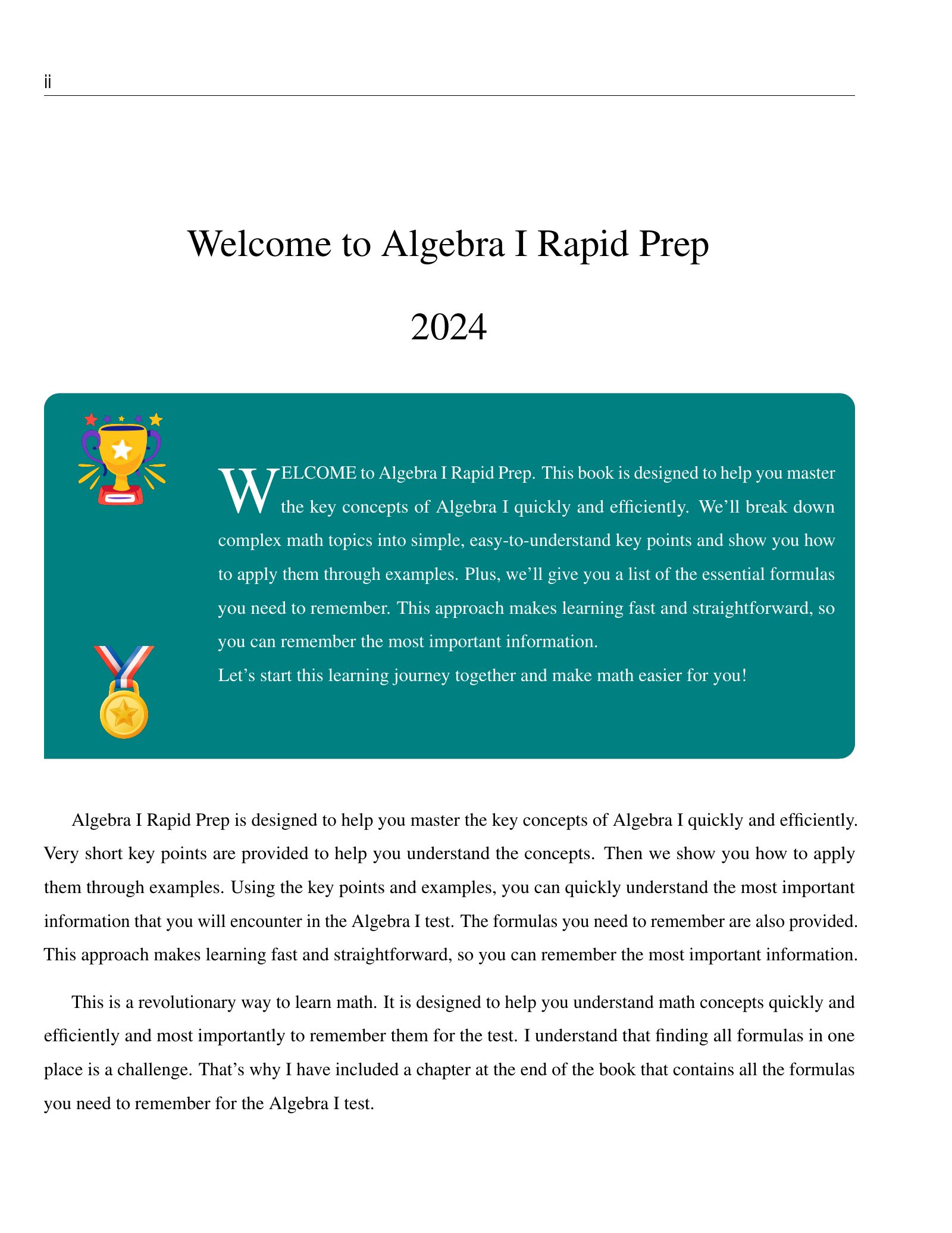 ViewMath book welcome and introduction page