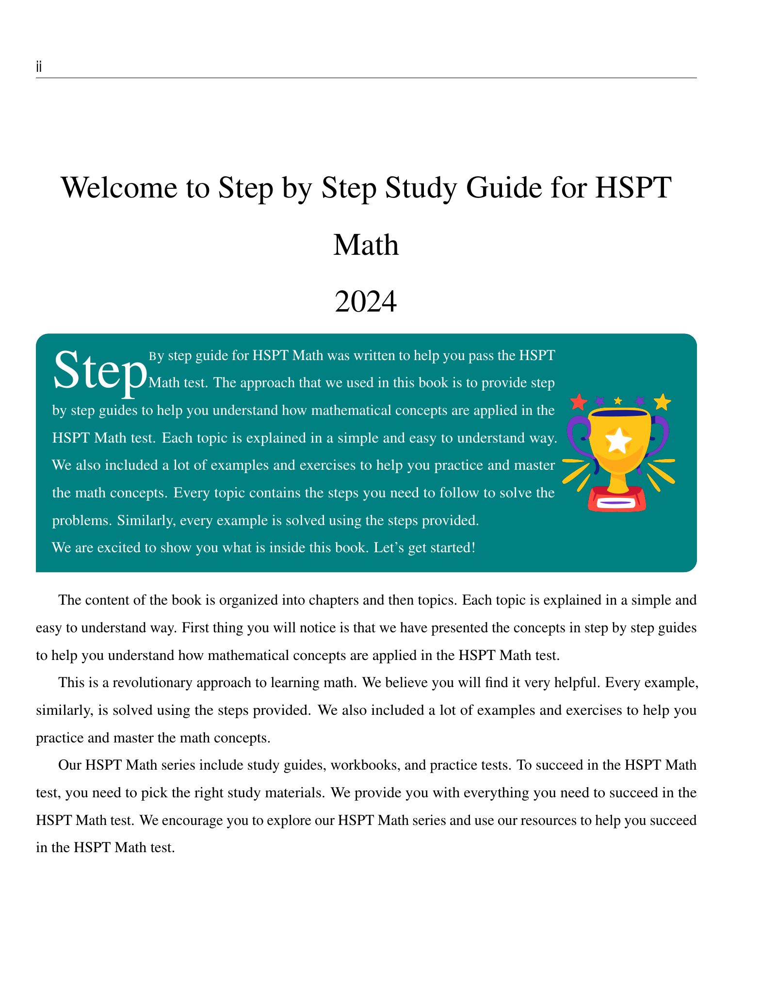 ViewMath book welcome and introduction page