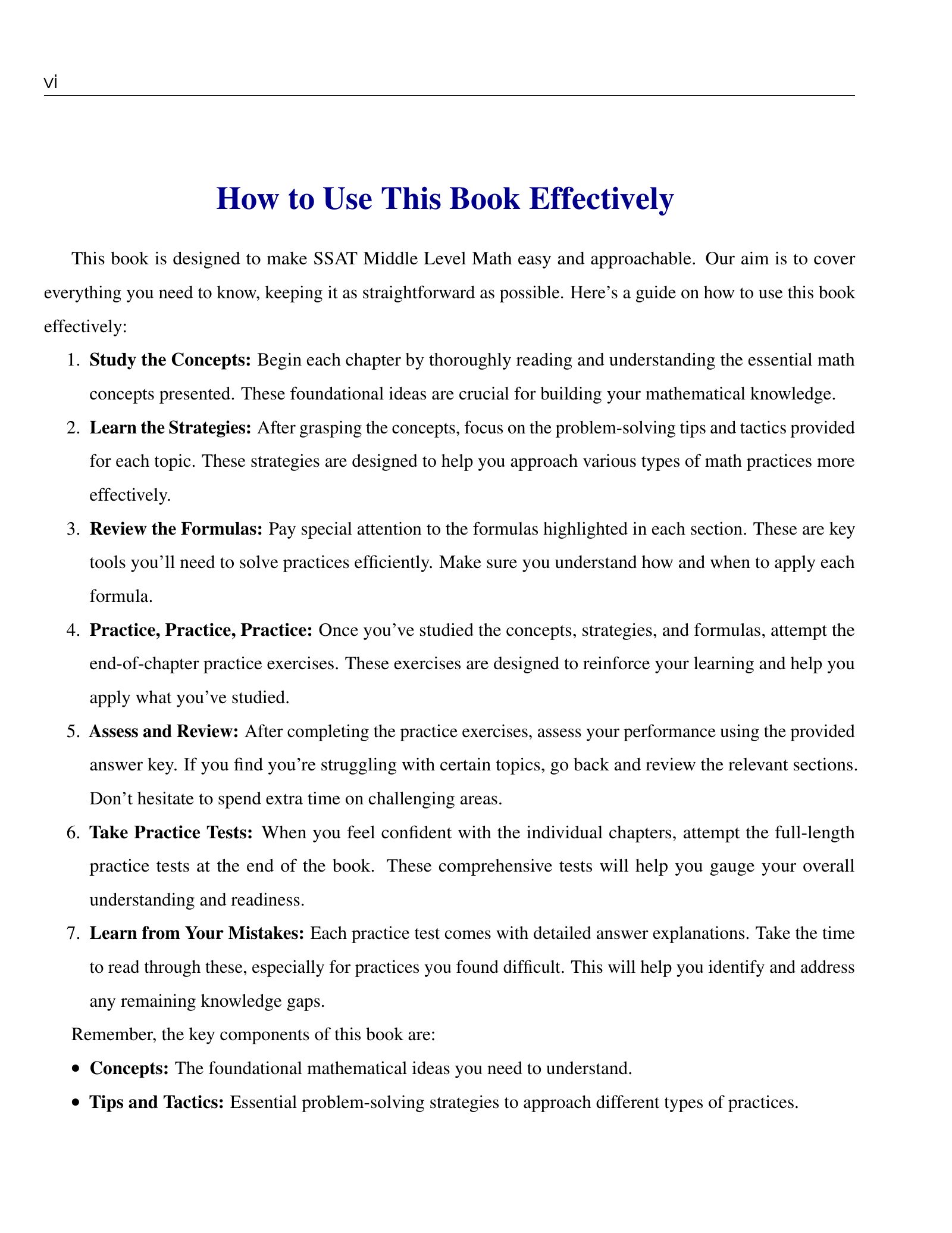 ViewMath book how-to-use page
