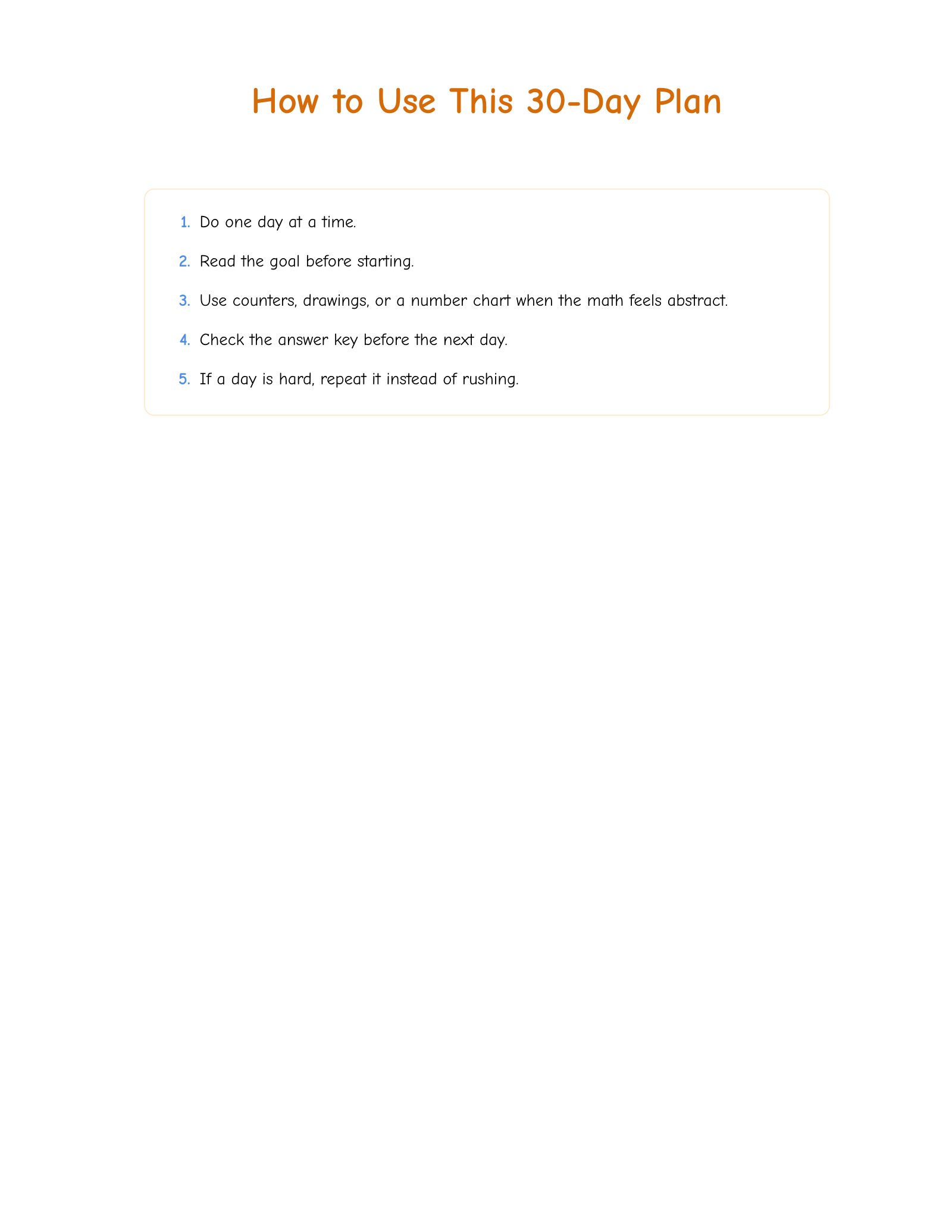 ViewMath book how-to-use page