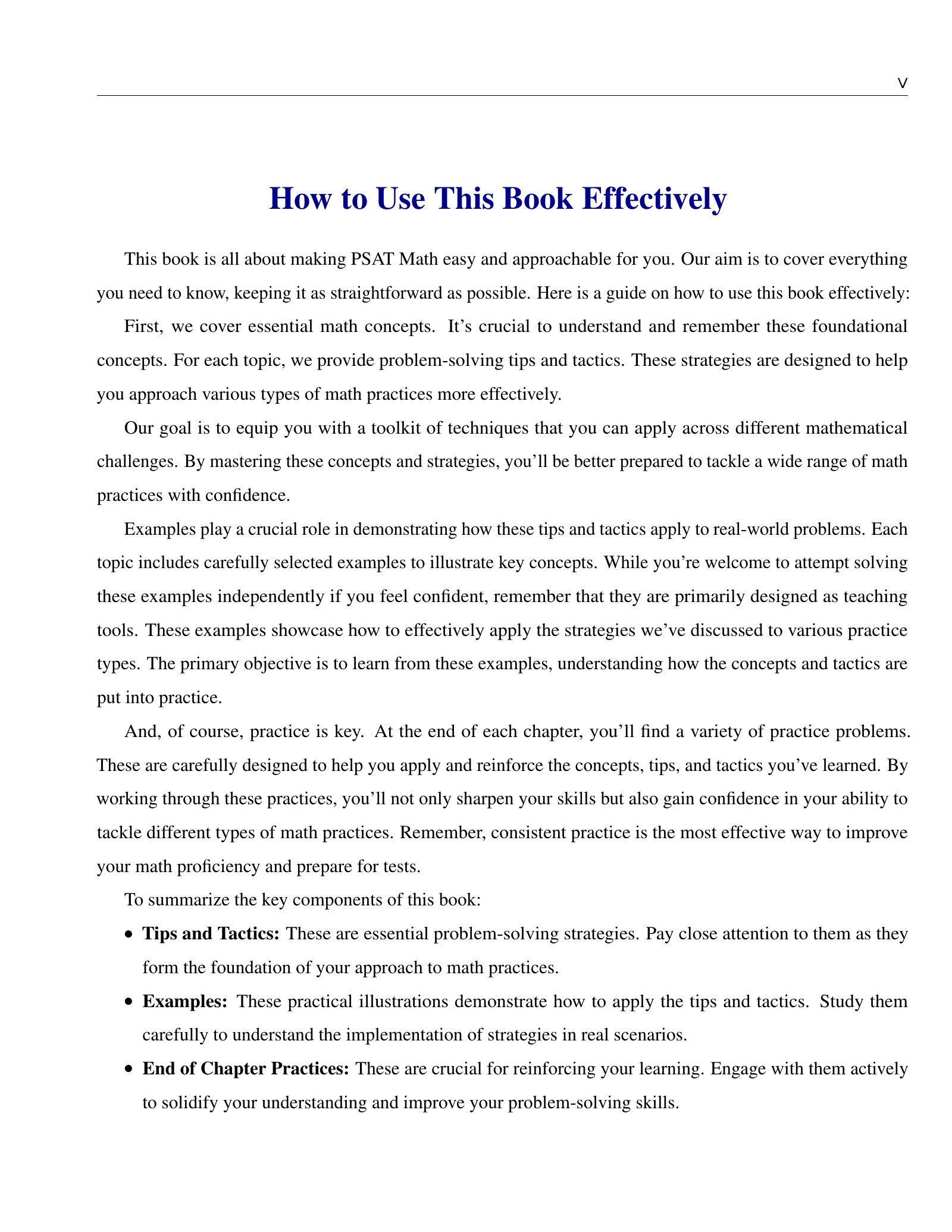 ViewMath book how-to-use page