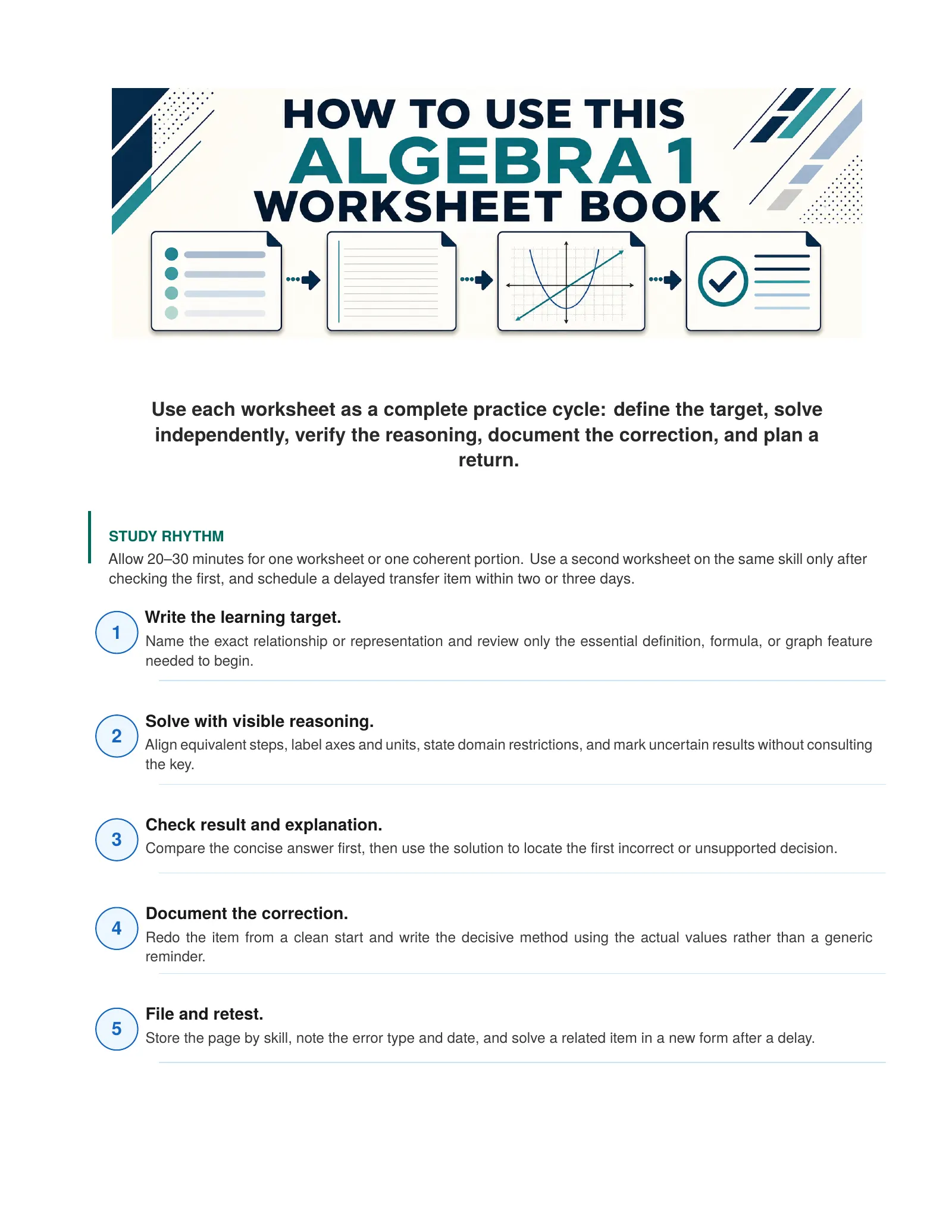 ViewMath book how-to-use page