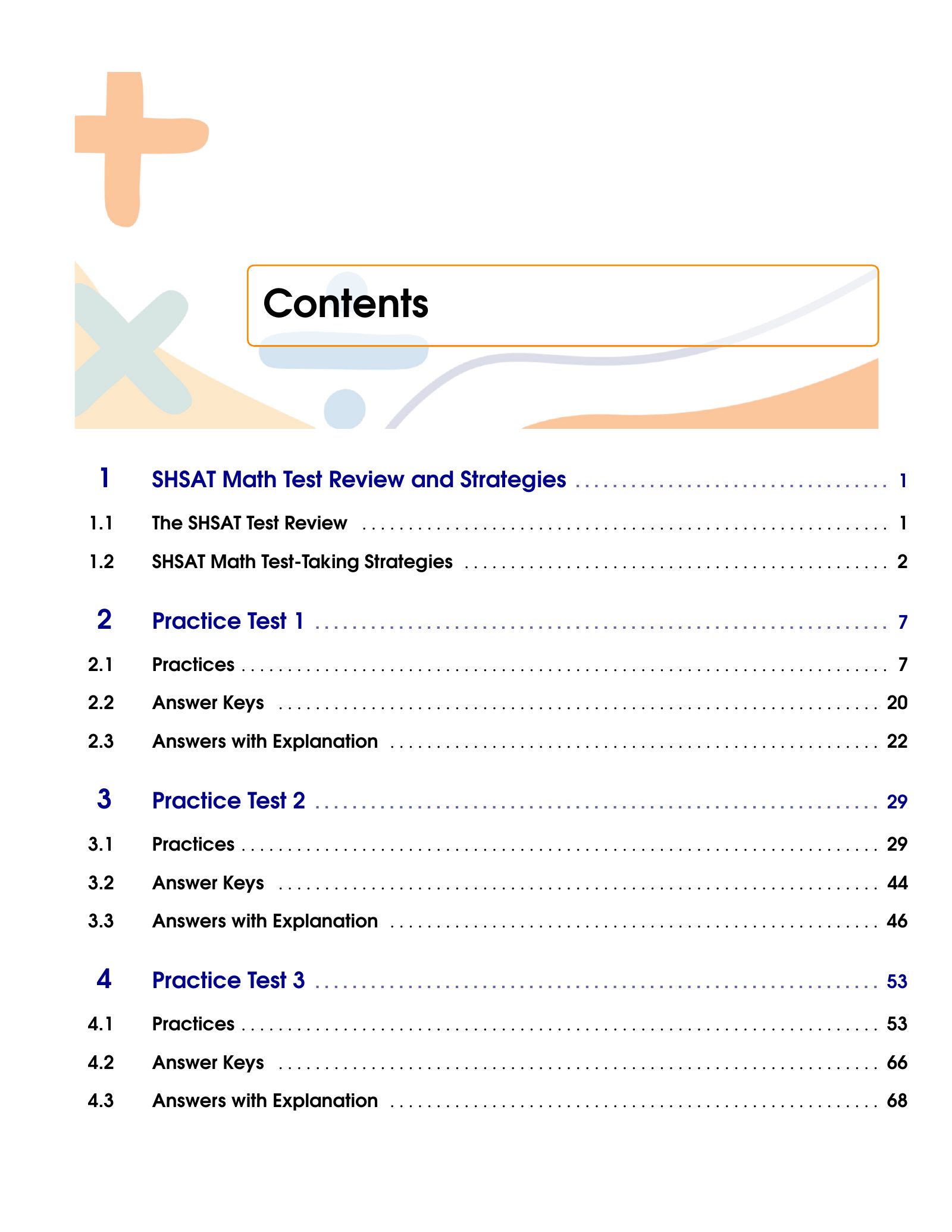 ViewMath book table of contents page