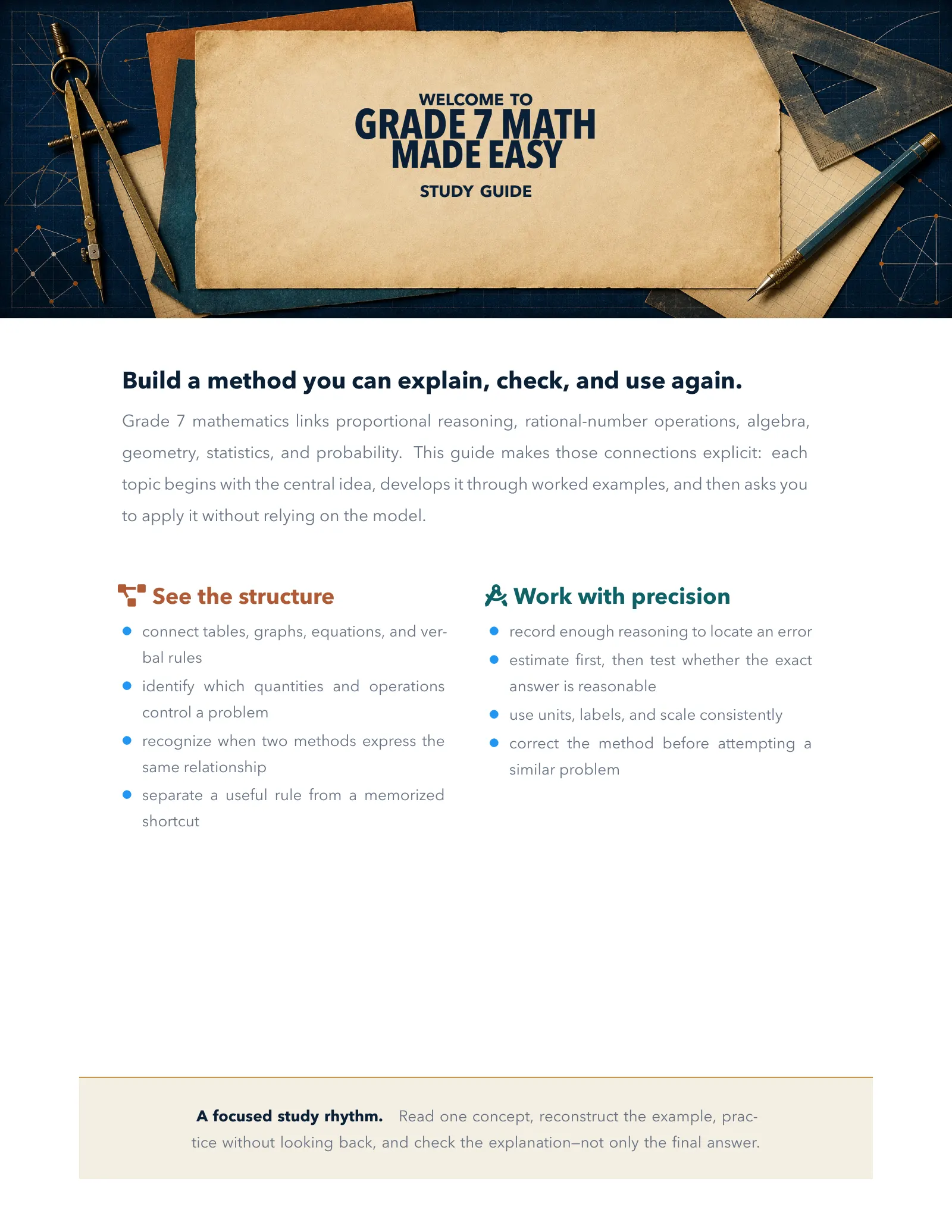 ViewMath book welcome and introduction page