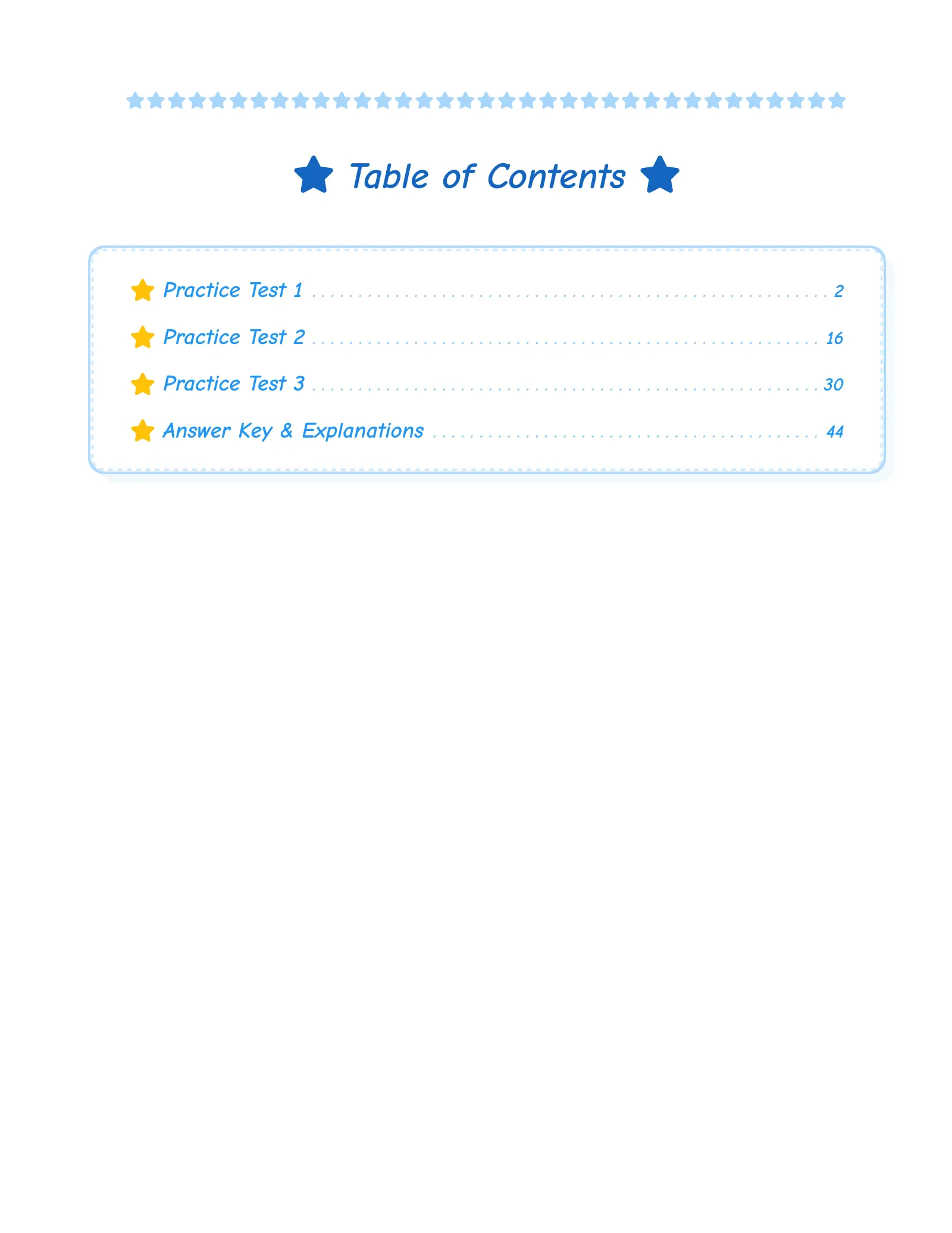 ViewMath book table of contents page
