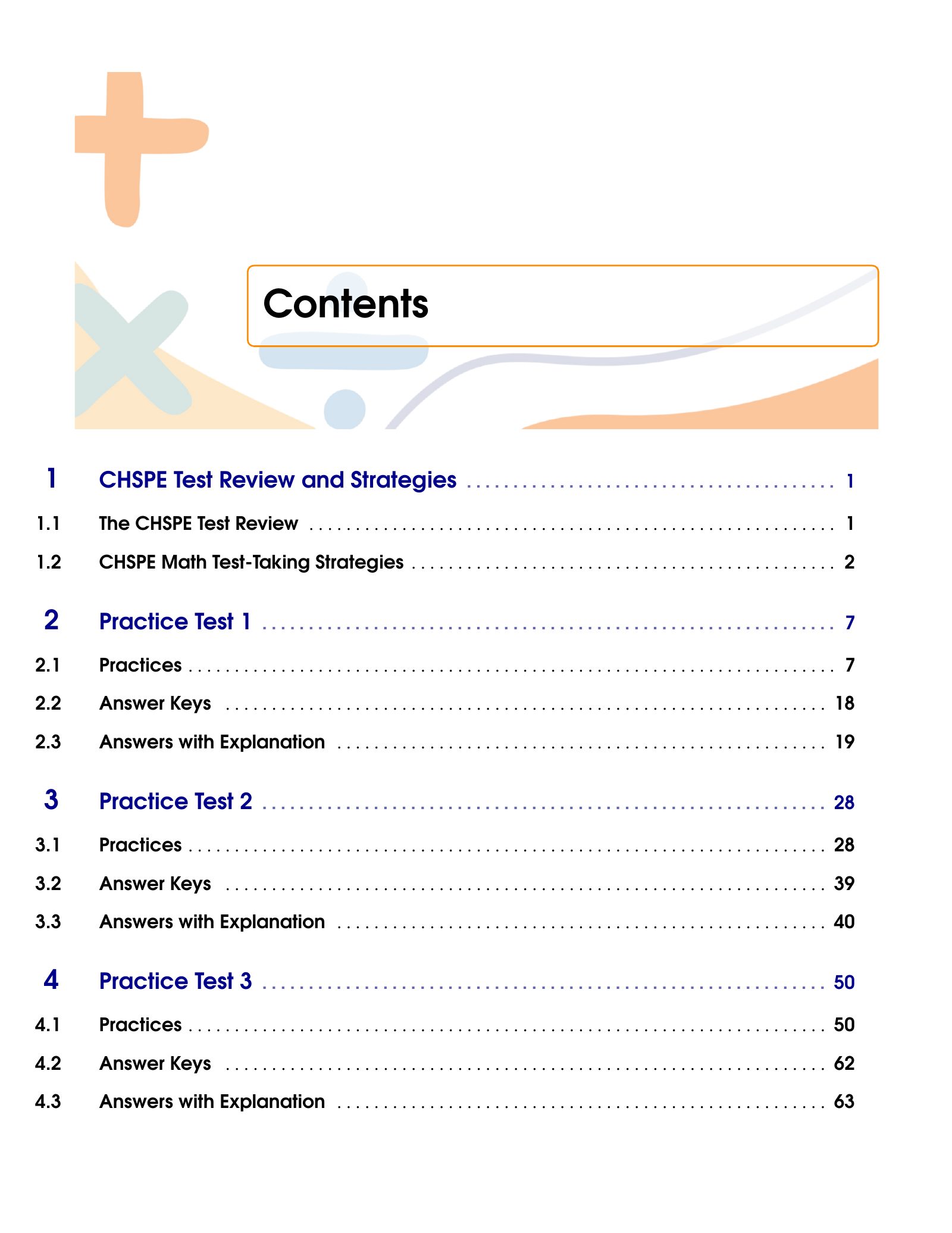 ViewMath book table of contents page