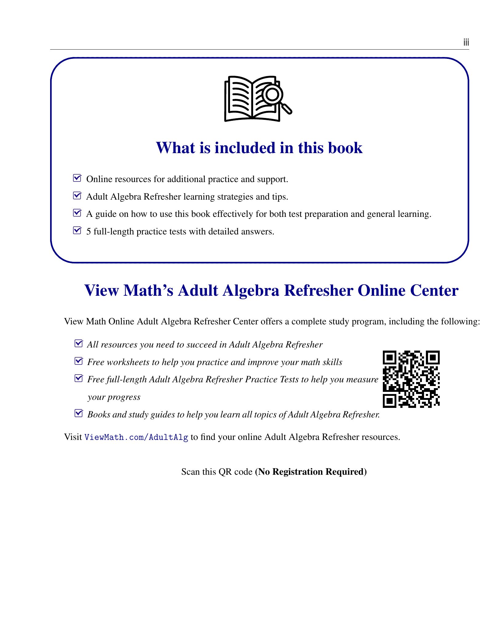 ViewMath book how-to-use page