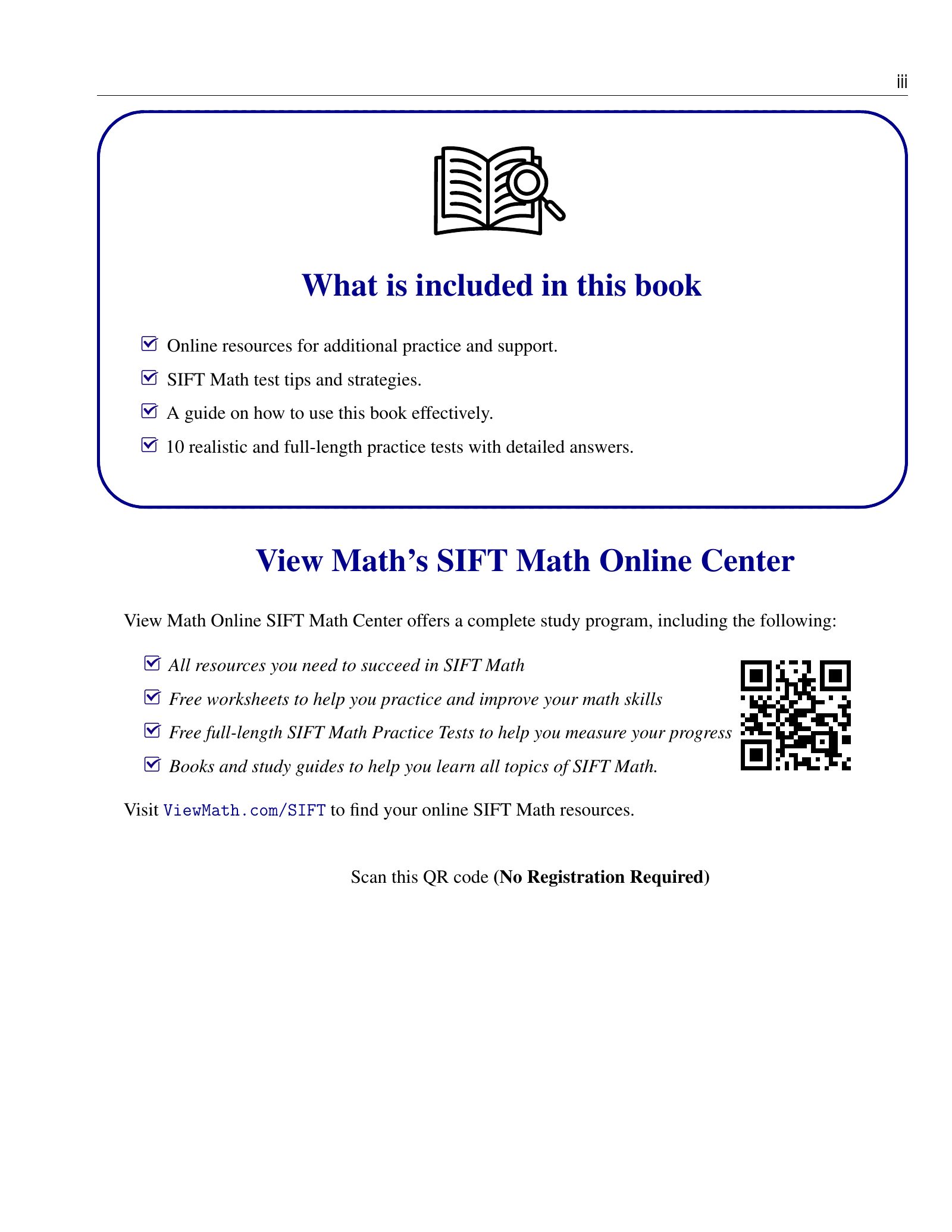 ViewMath book how-to-use page