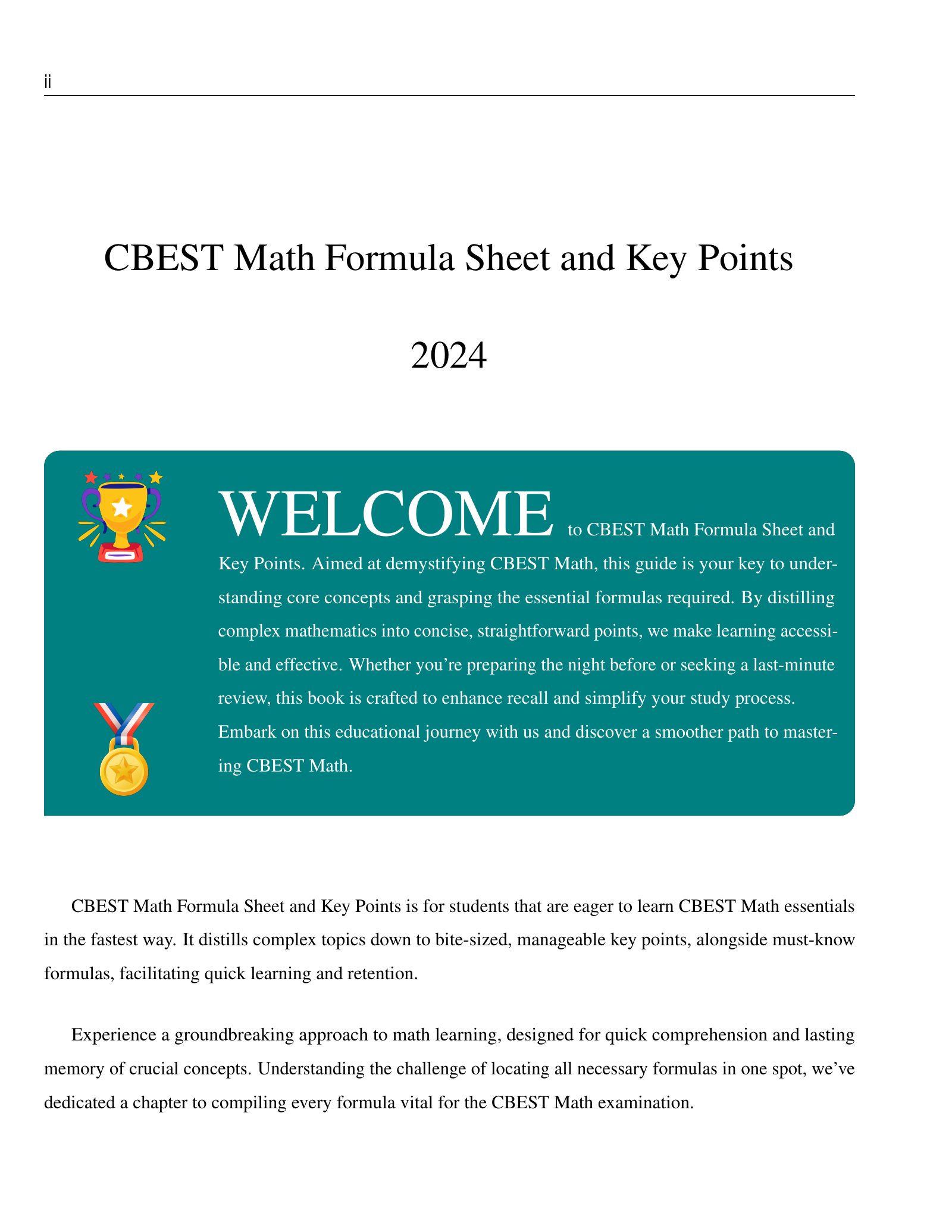 ViewMath book welcome and introduction page