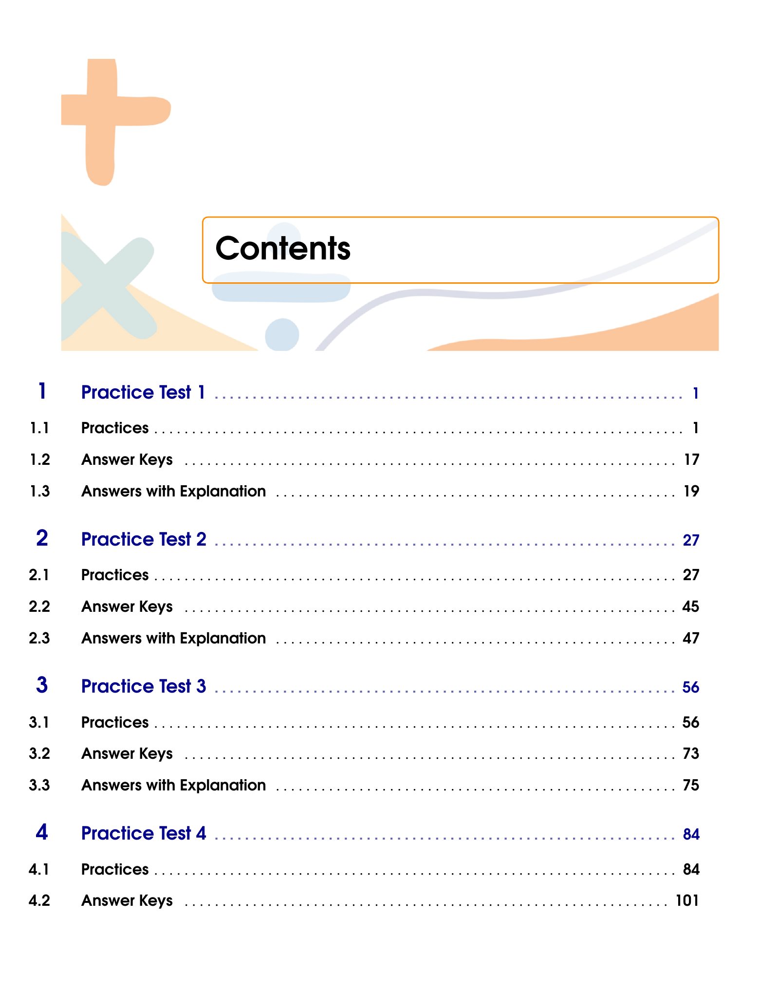 ViewMath book table of contents page