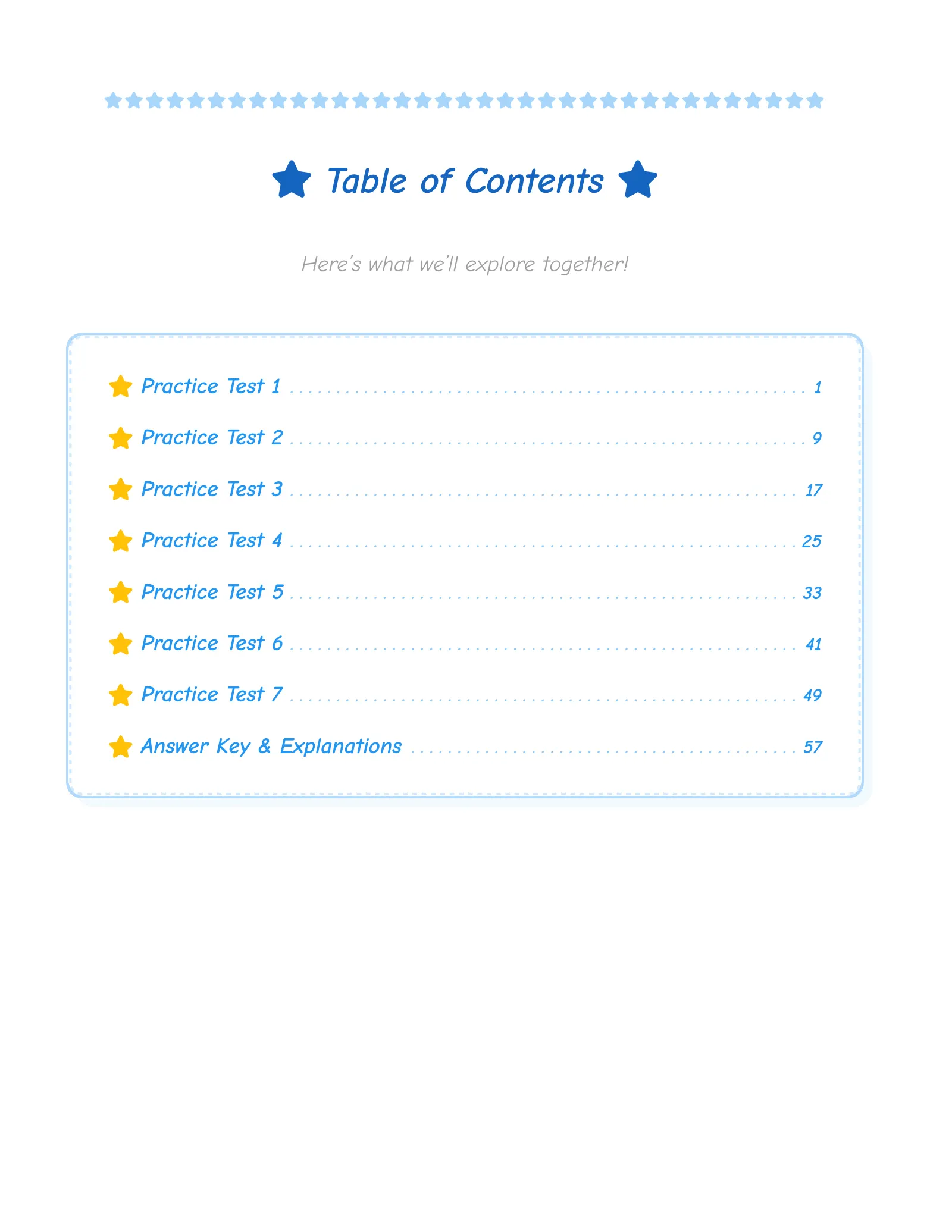 ViewMath book table of contents page