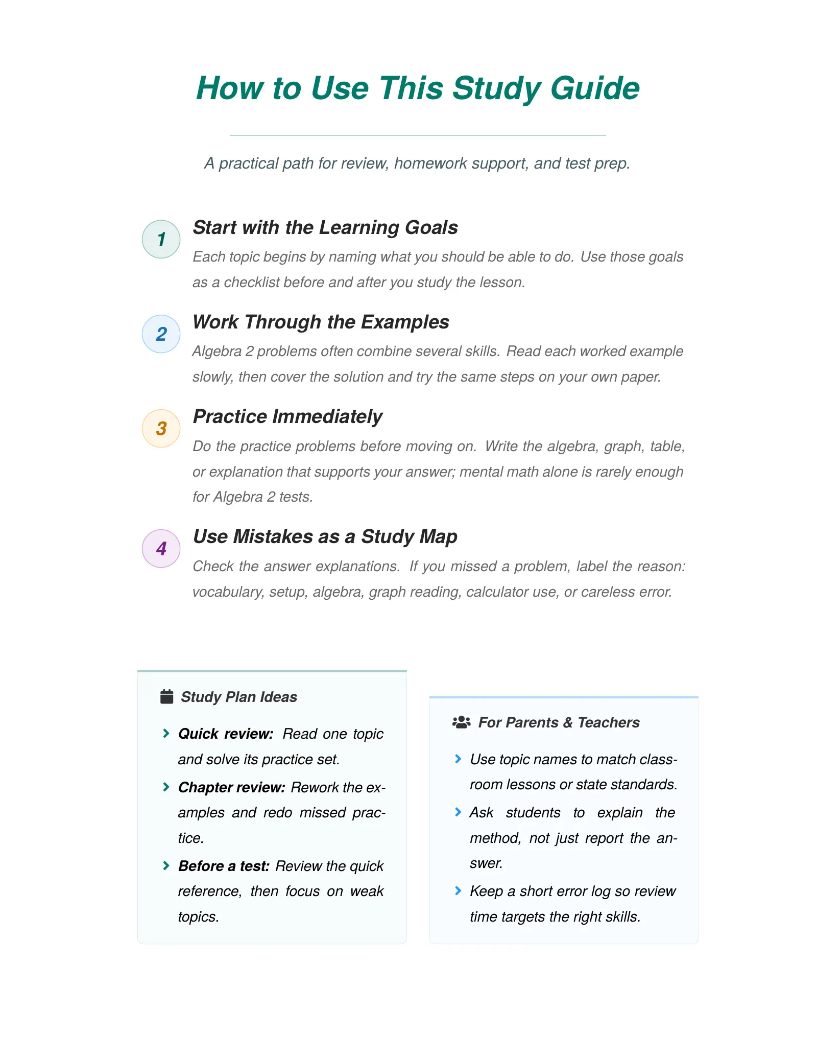 ViewMath book how-to-use page