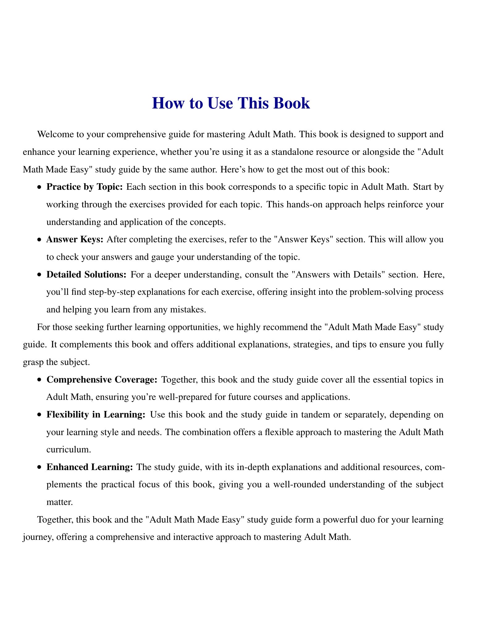 ViewMath book how-to-use page
