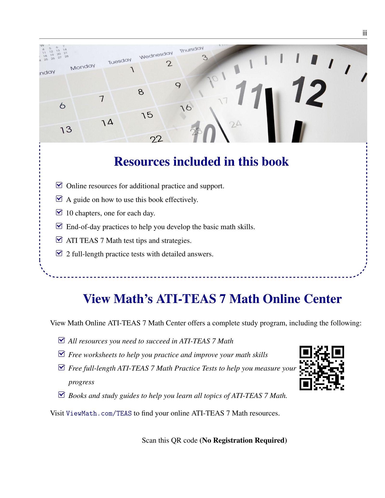 ViewMath book how-to-use page