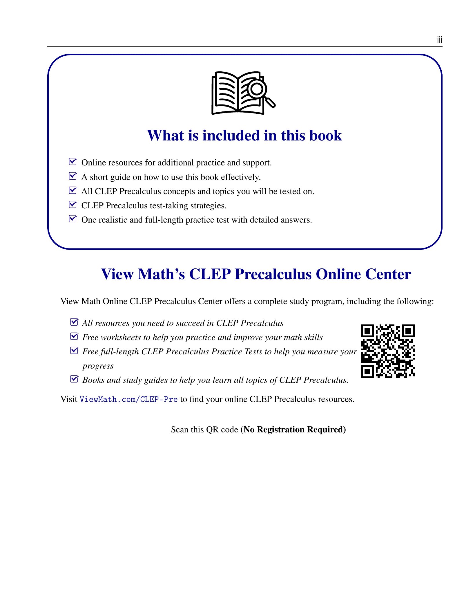 ViewMath book how-to-use page
