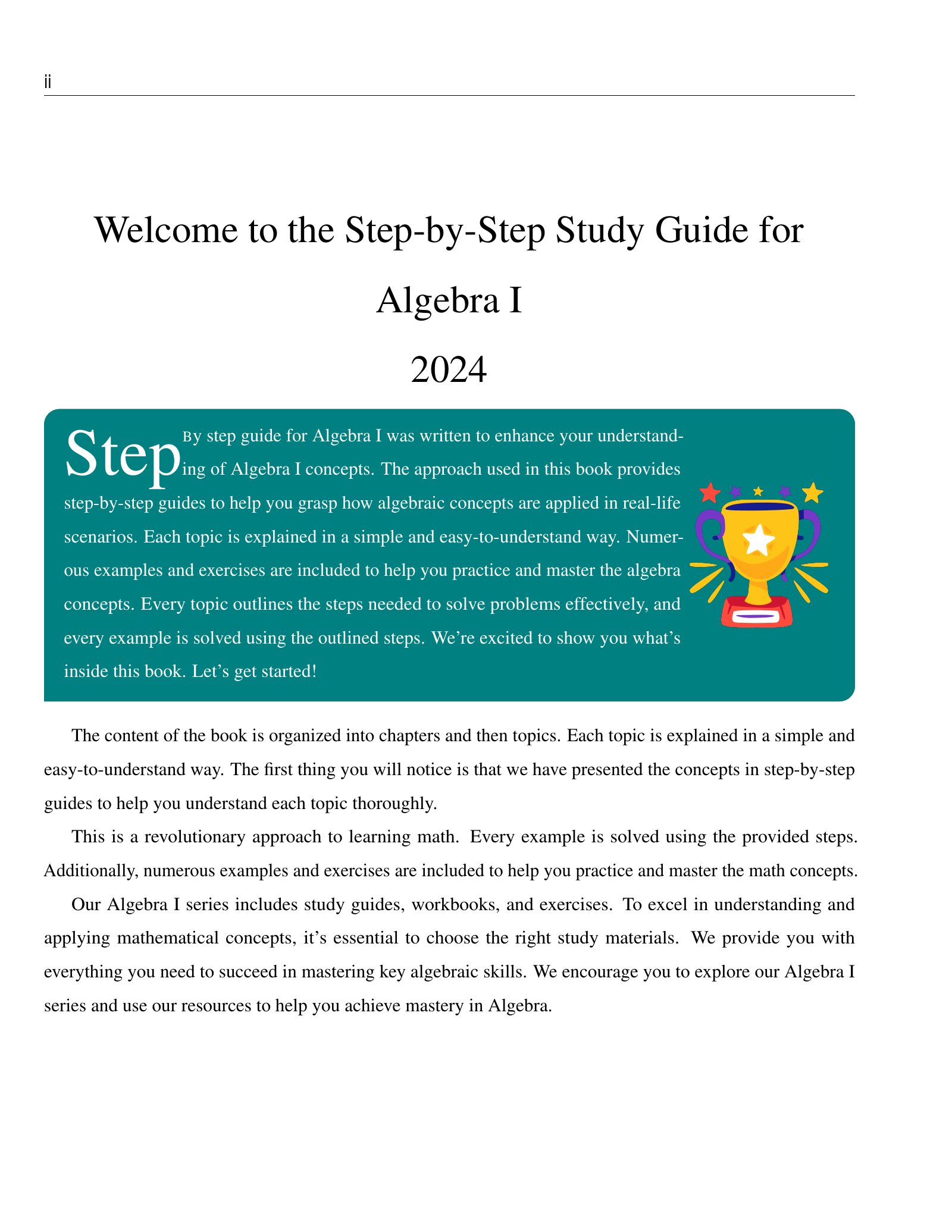 ViewMath book welcome and introduction page
