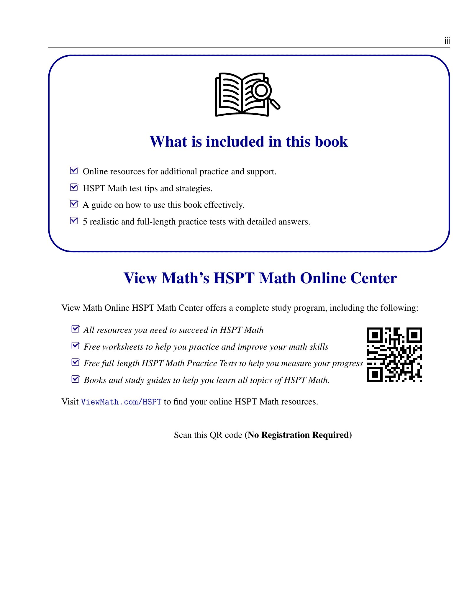 ViewMath book how-to-use page