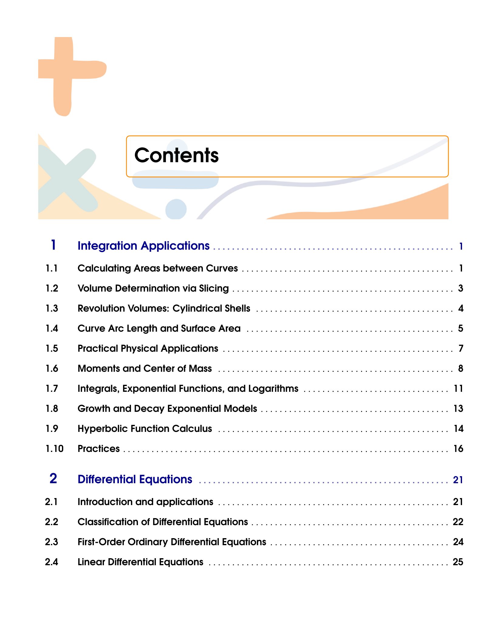ViewMath book table of contents page