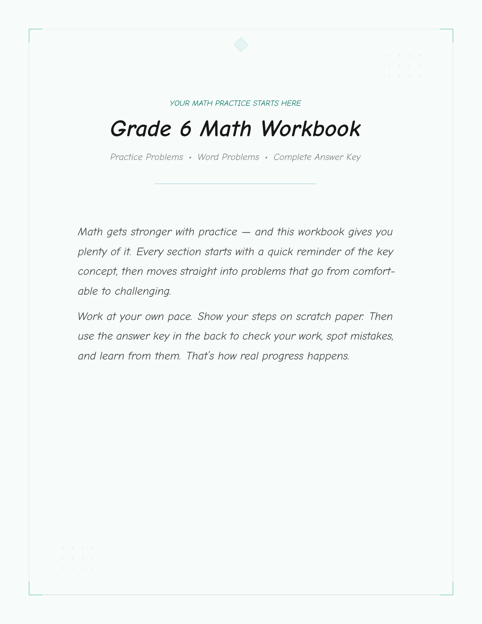 ViewMath book welcome and introduction page