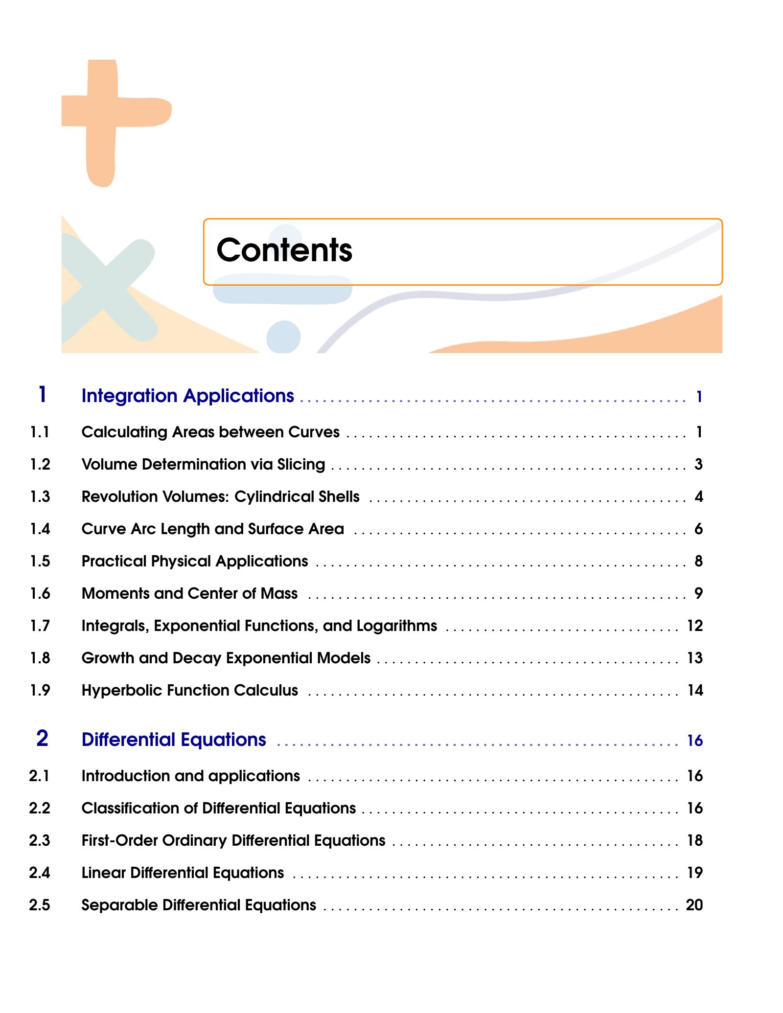 ViewMath book table of contents page