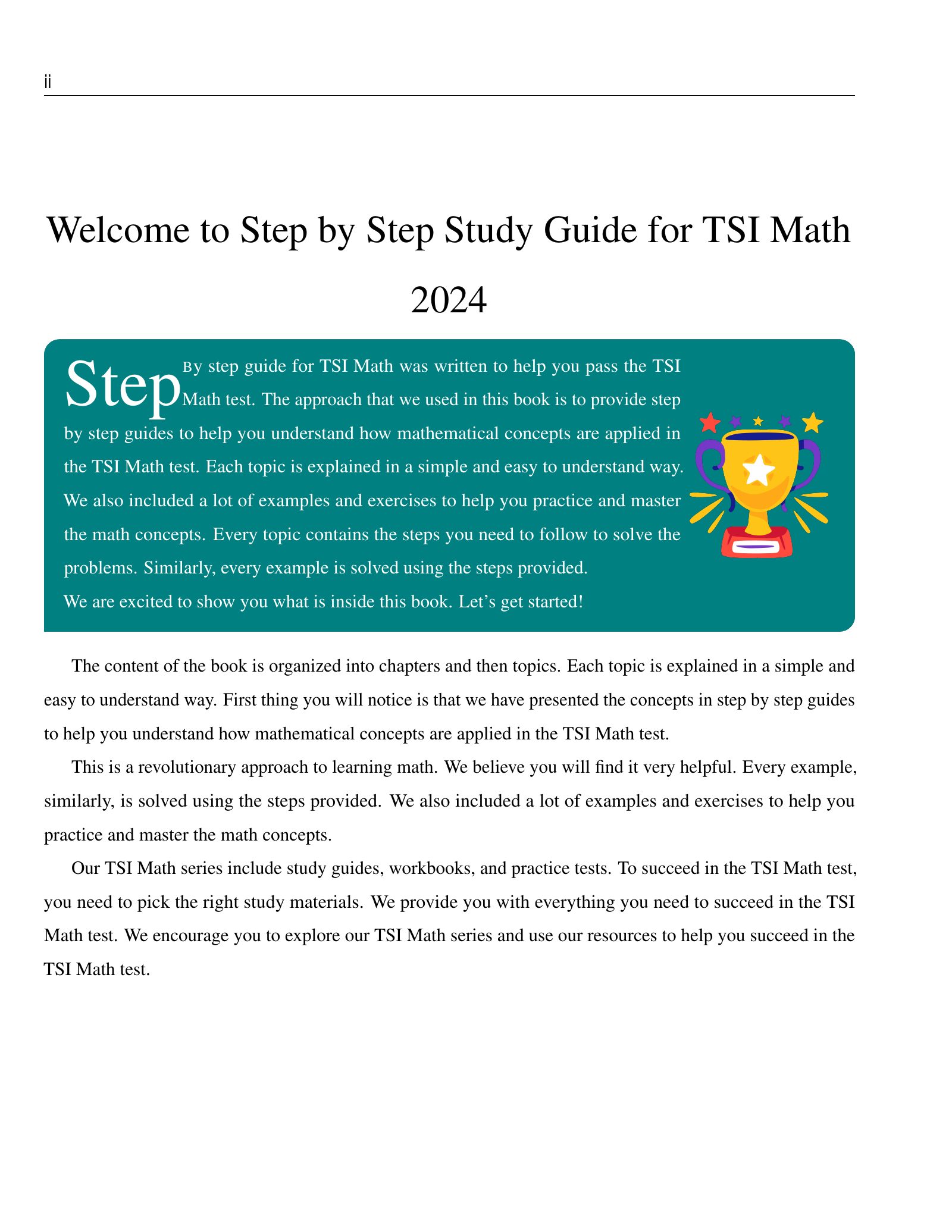 ViewMath book welcome and introduction page