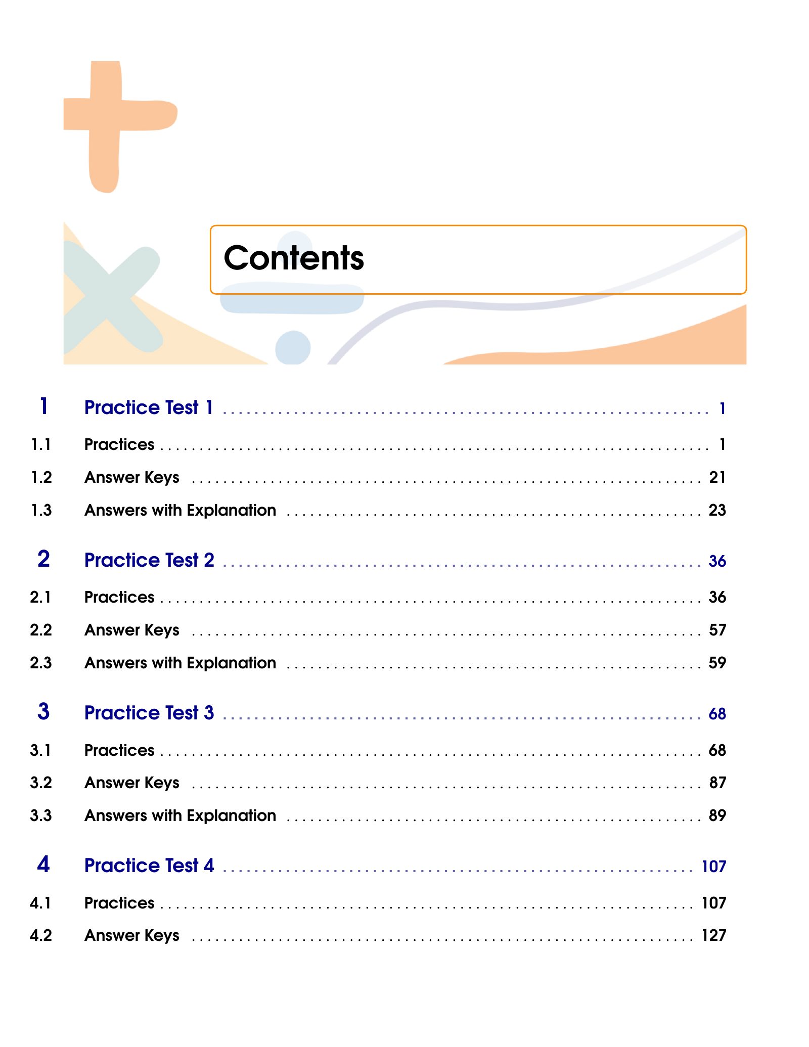 ViewMath book table of contents page