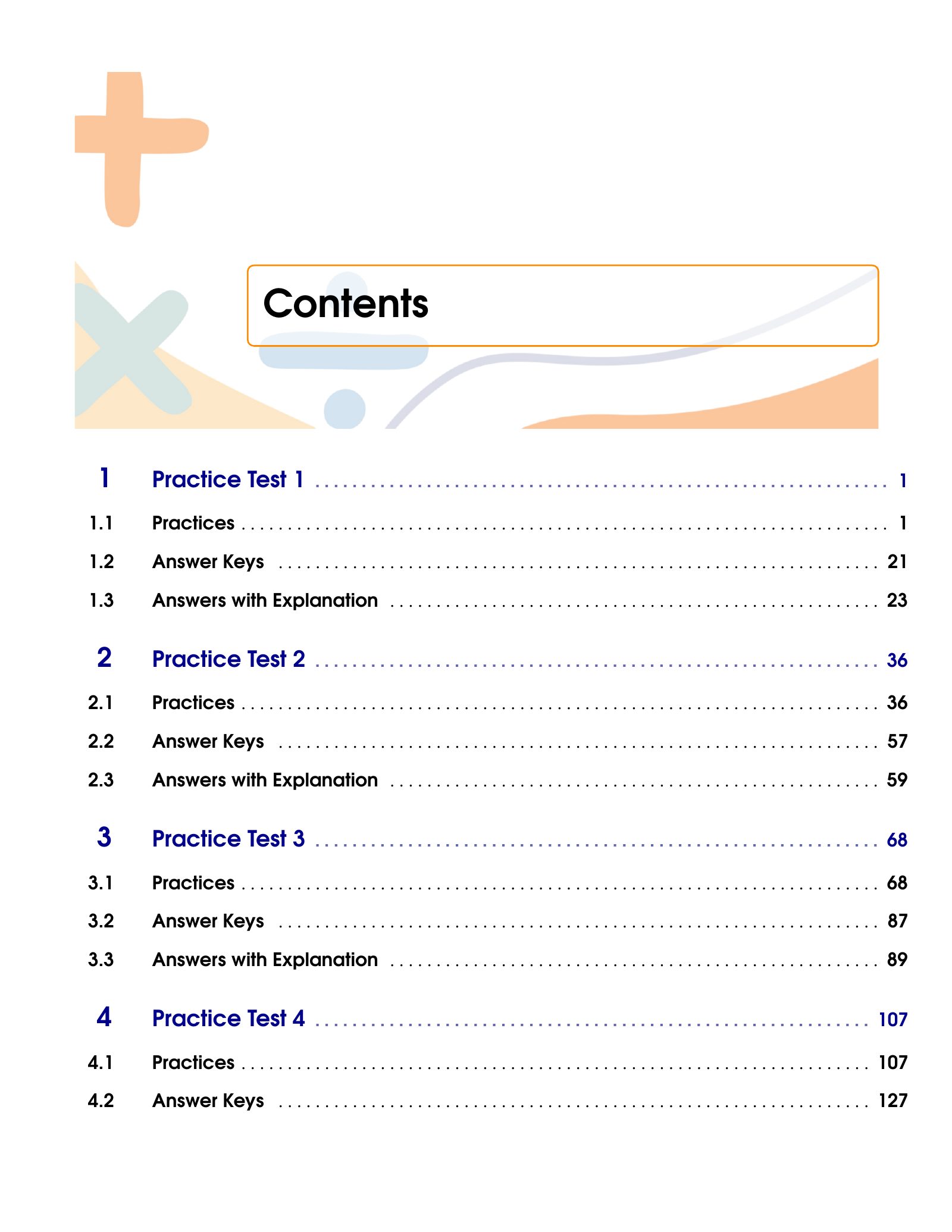 ViewMath book table of contents page