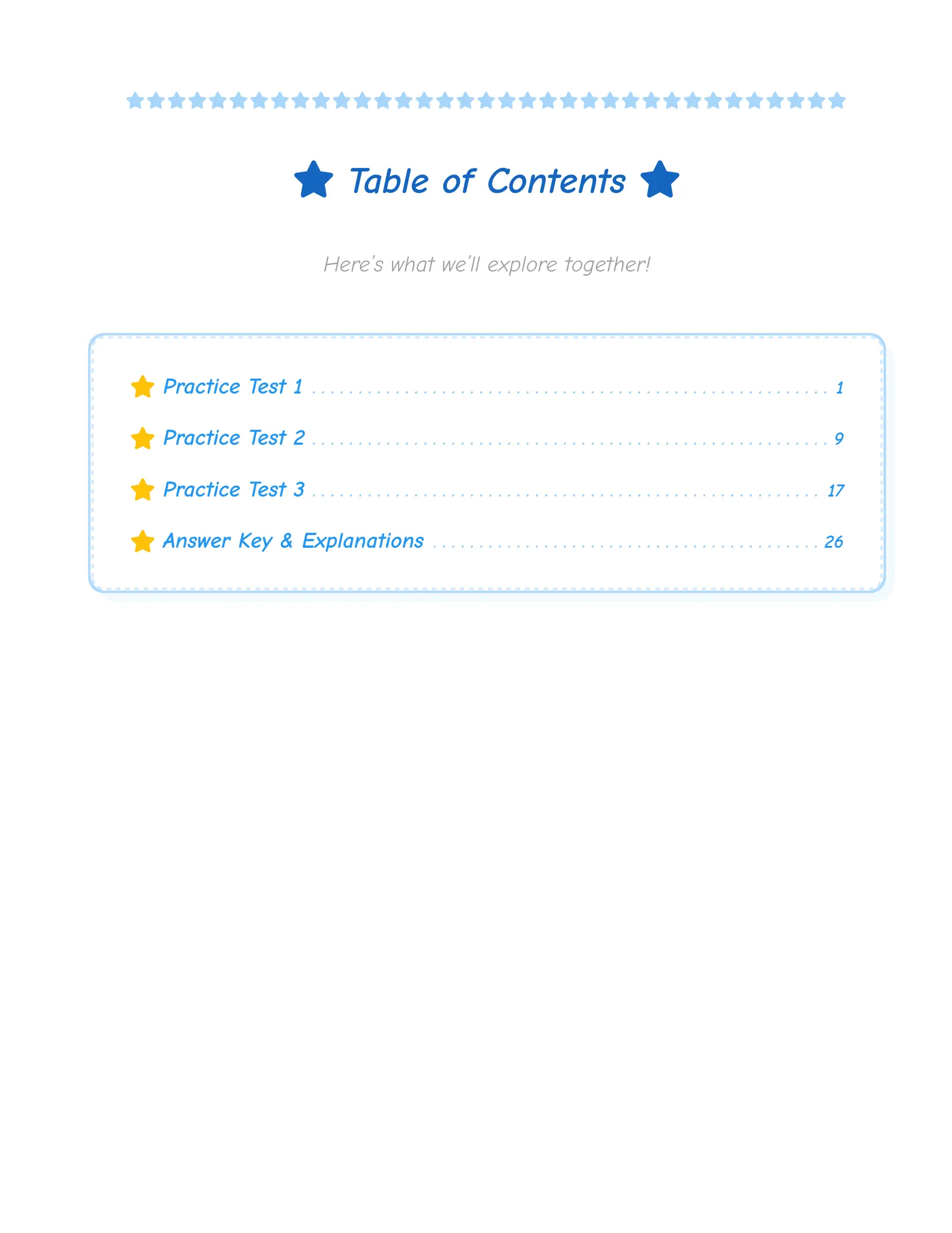 ViewMath book table of contents page