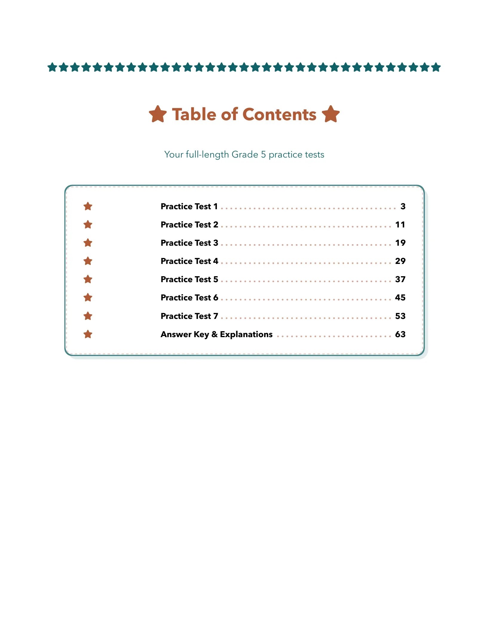 ViewMath book table of contents page
