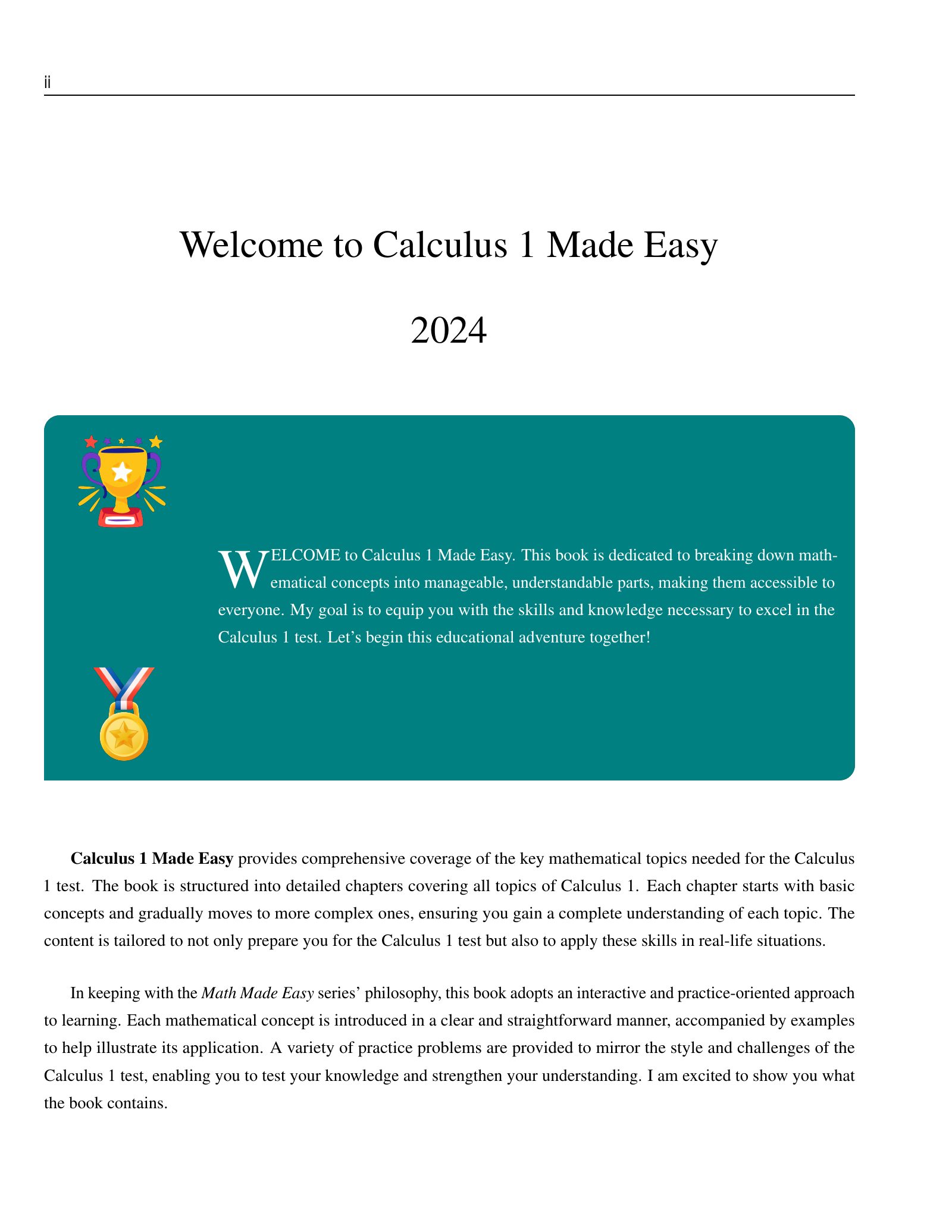 ViewMath book welcome and introduction page