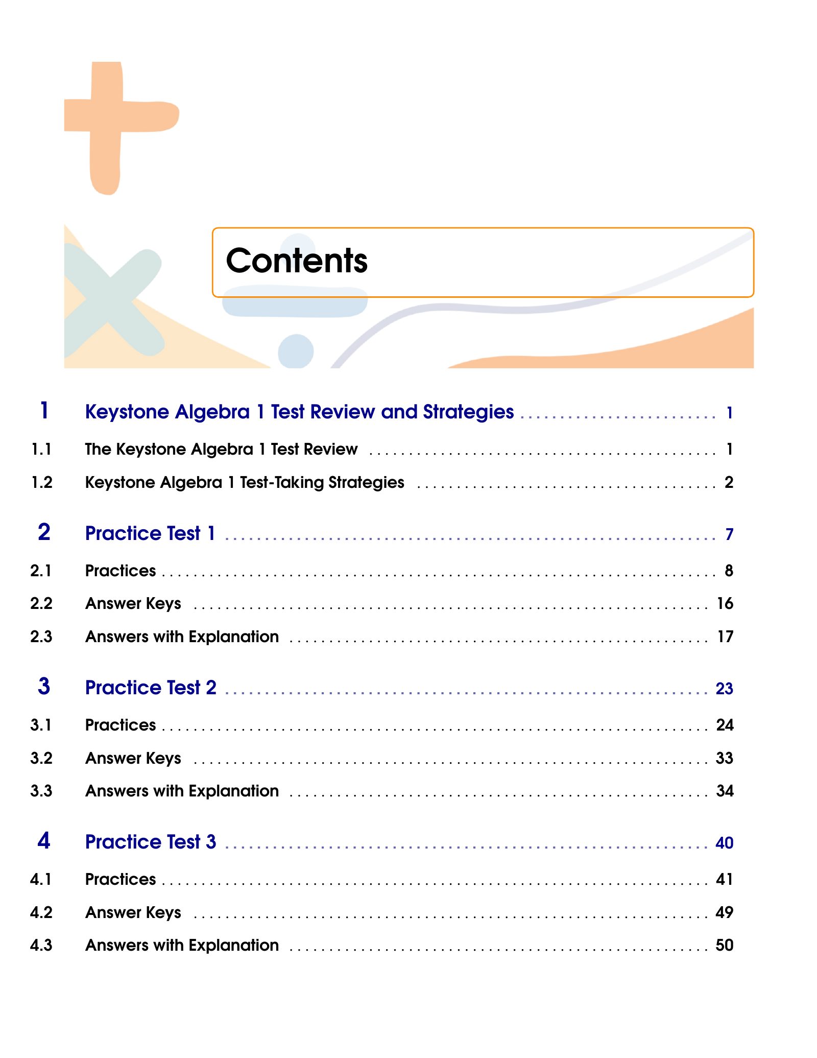 ViewMath book table of contents page