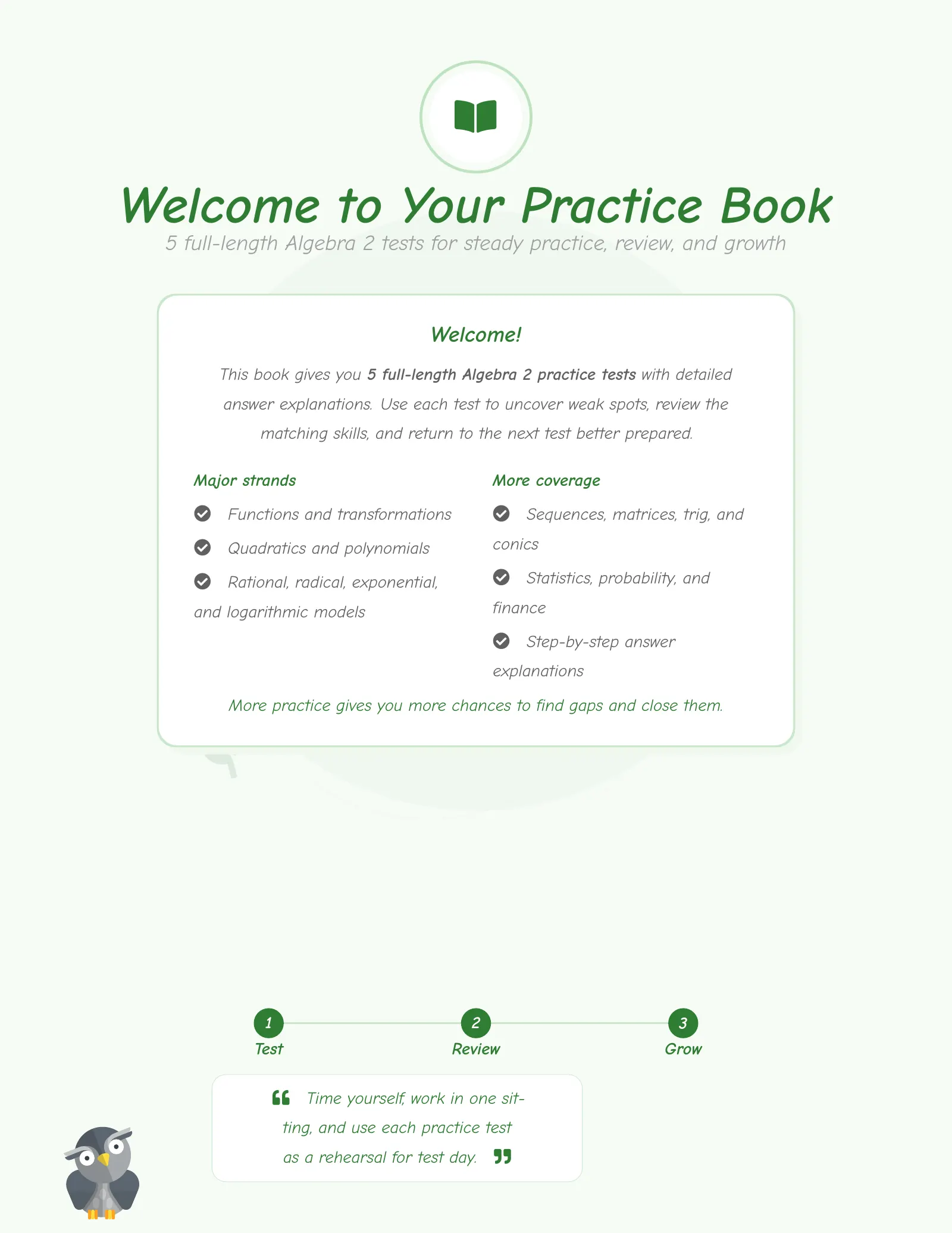 ViewMath book welcome and introduction page