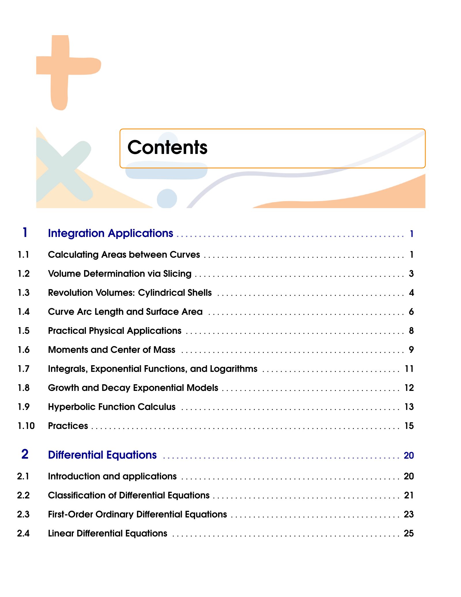 ViewMath book table of contents page