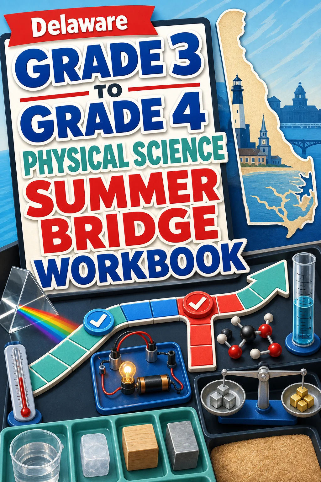 Delaware Grade 3 to Grade 4 Physical Science Summer Bridge Workbook