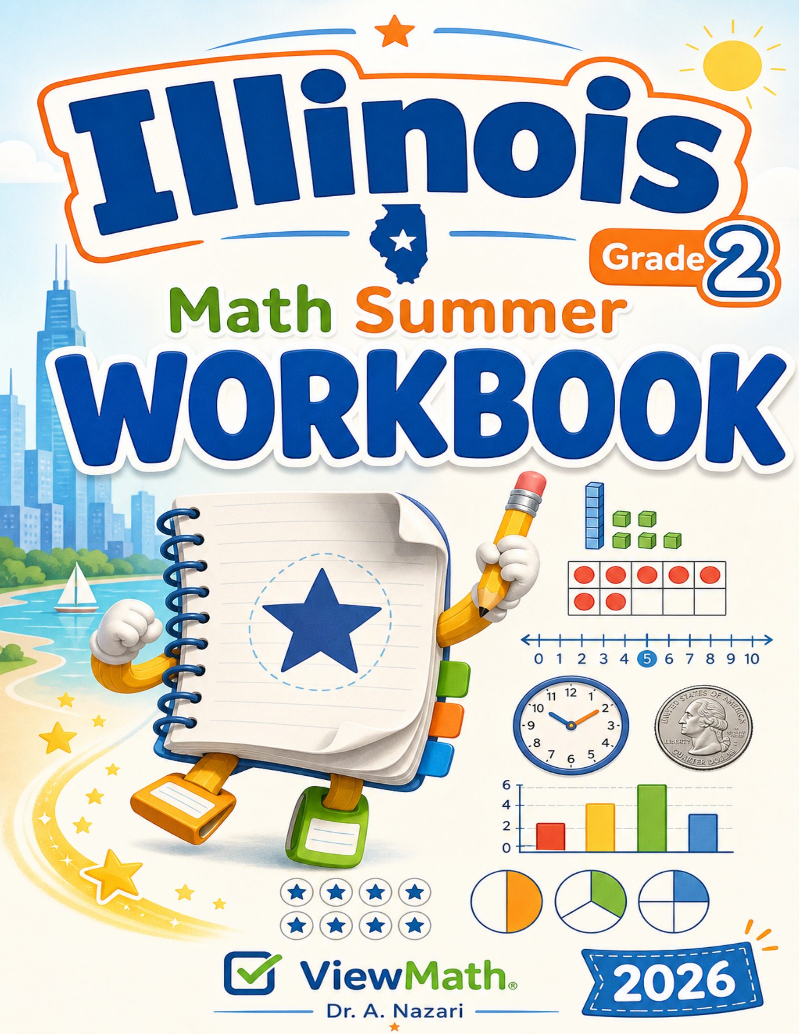 Illinois Grade 2 Math Summer Workbook