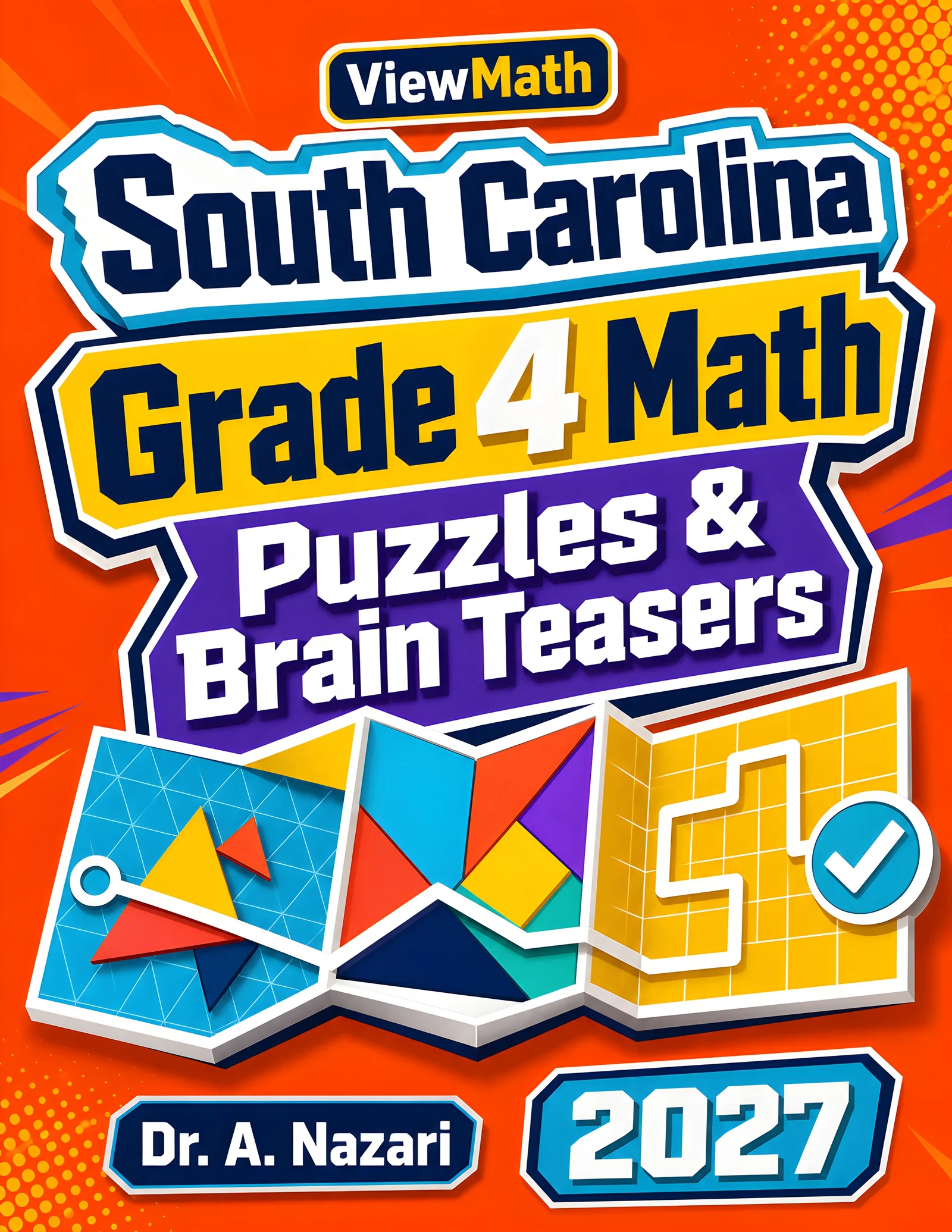 South Carolina SC READY Grade 4 Math Puzzles and Brain Teasers